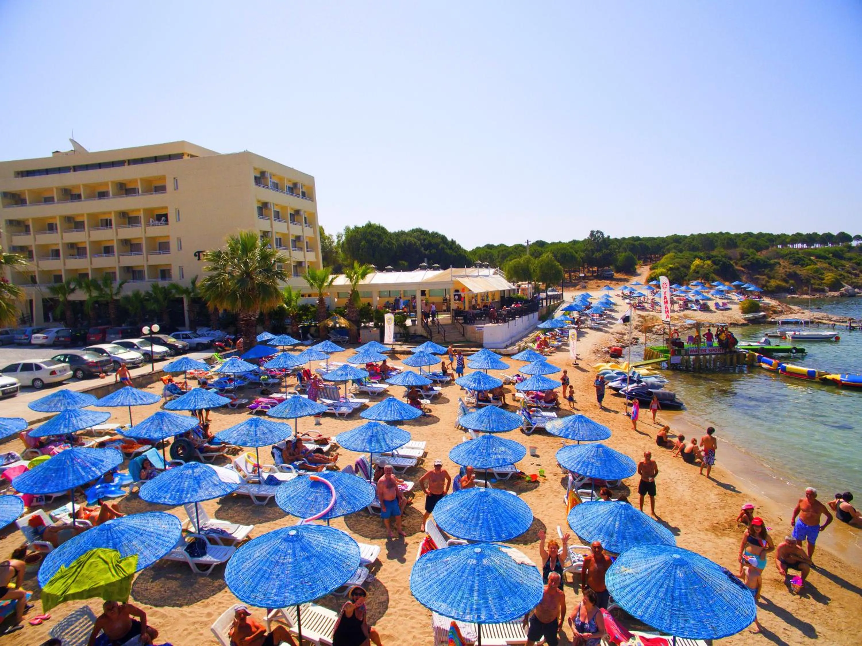 Beach in Tuntas Beach Hotel - All Inclusive