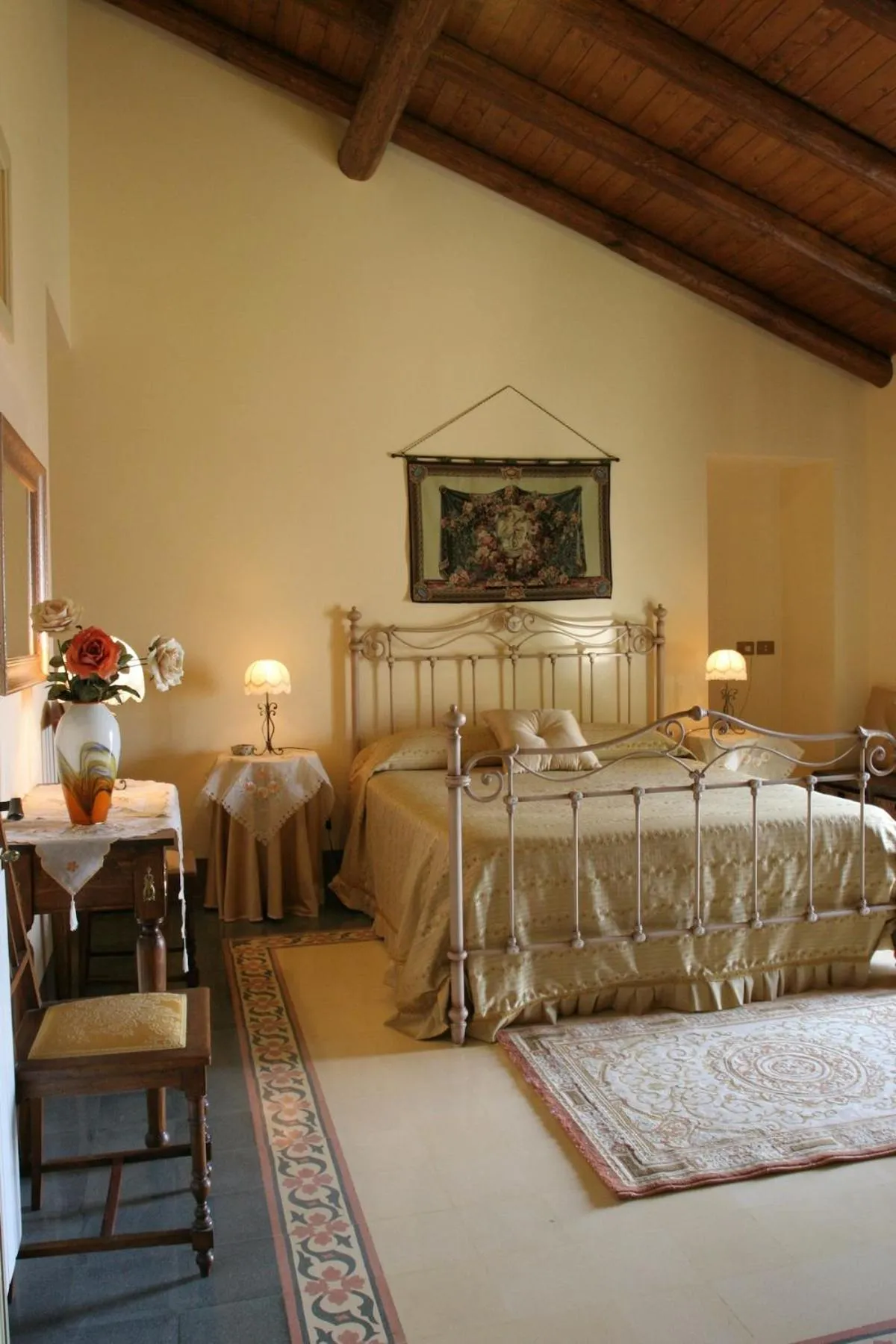 Bed in B&B Palazzo Gambino