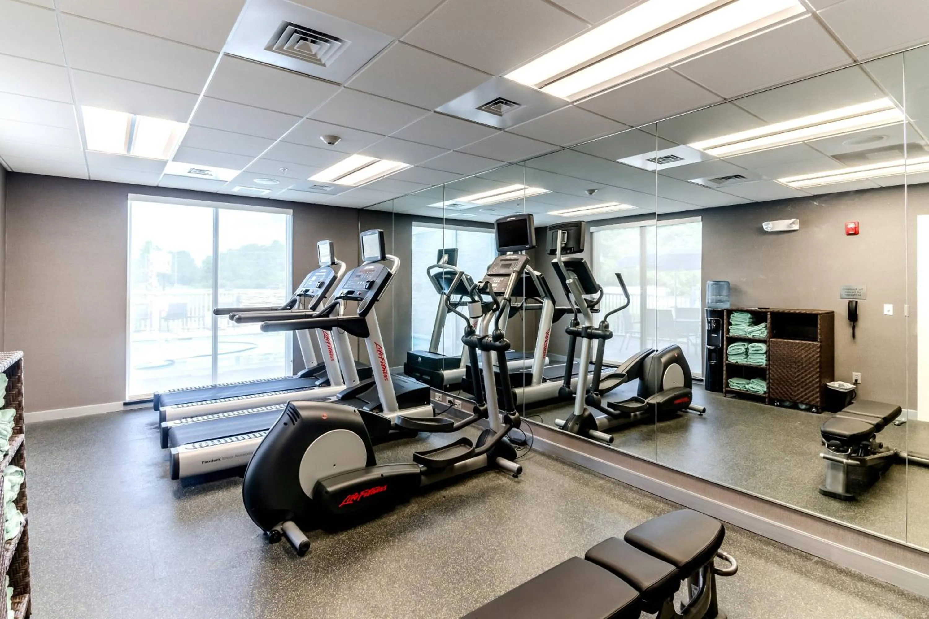 Fitness centre/facilities in Fairfield Inn & Suites by Marriott Panama City Beach