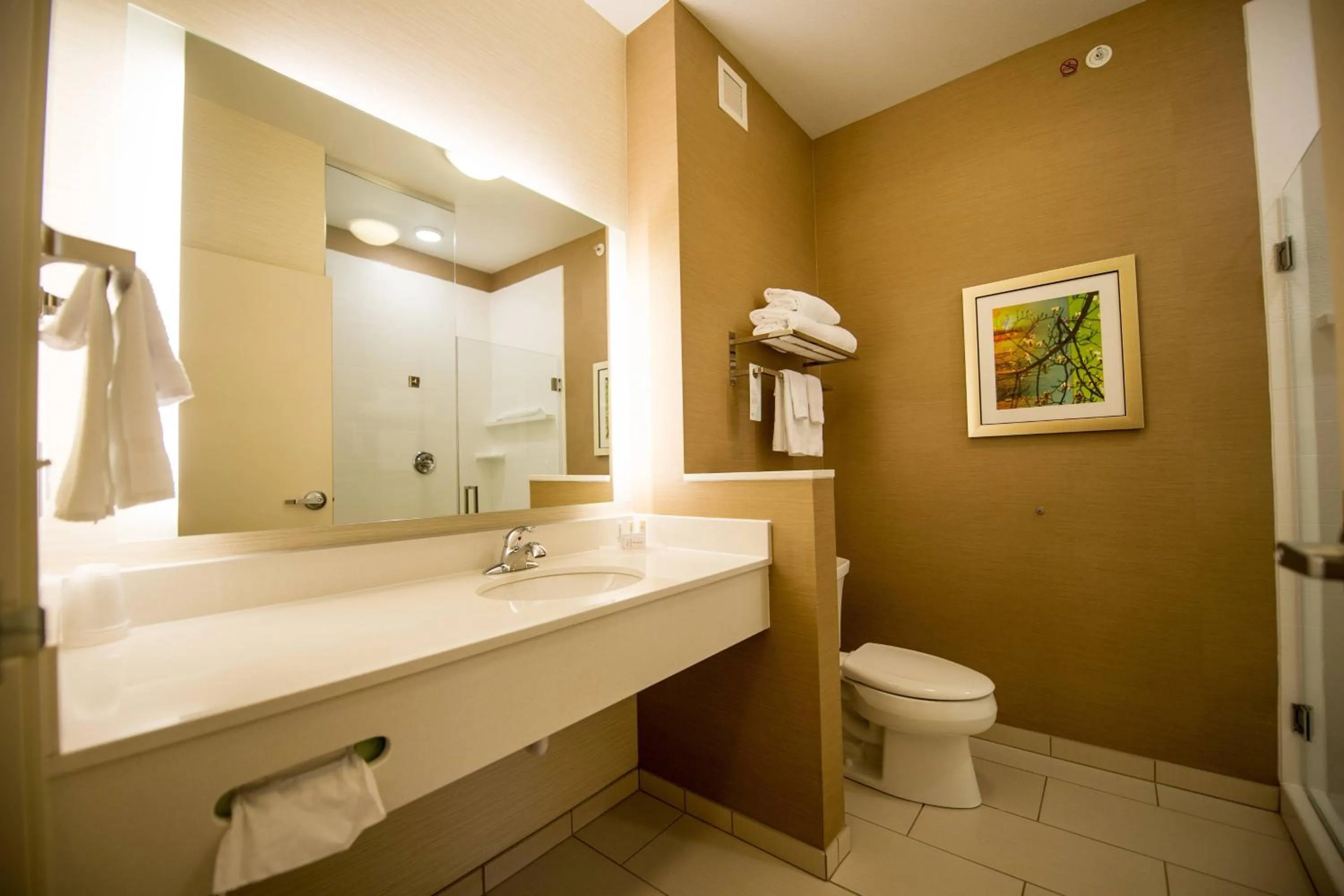 Bathroom in Fairfield by Marriott Cambridge