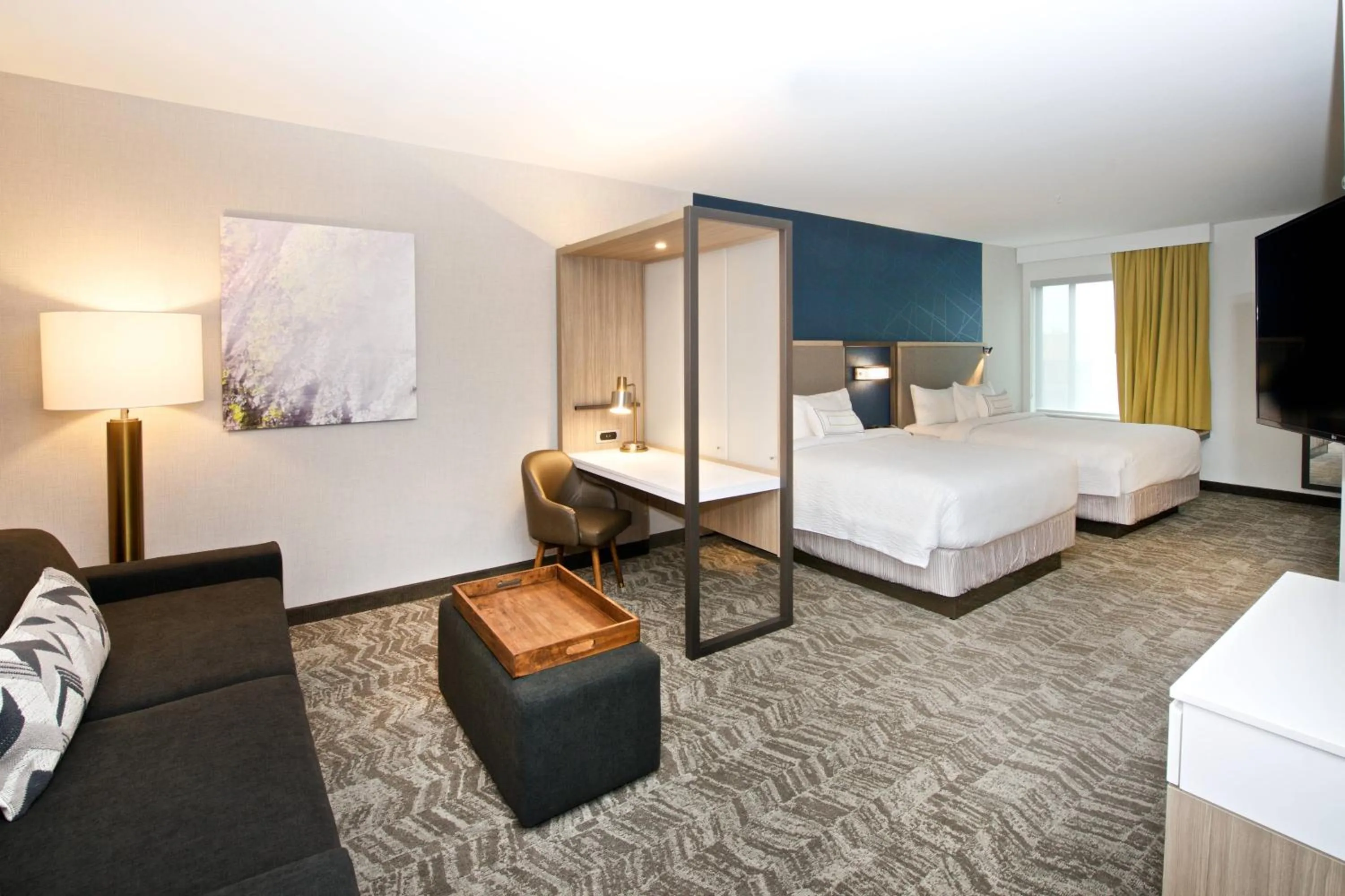 Photo of the whole room, Bed in SpringHill Suites by Marriott Seattle Issaquah