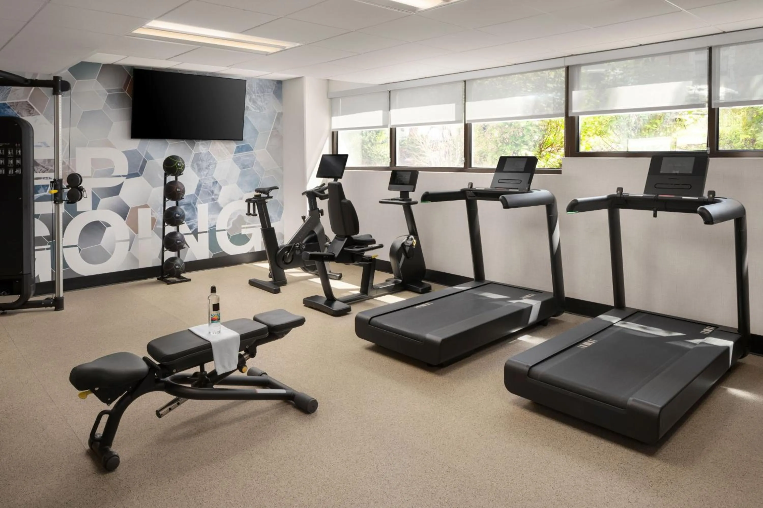 Fitness centre/facilities in SpringHill Suites by Marriott Seattle Issaquah