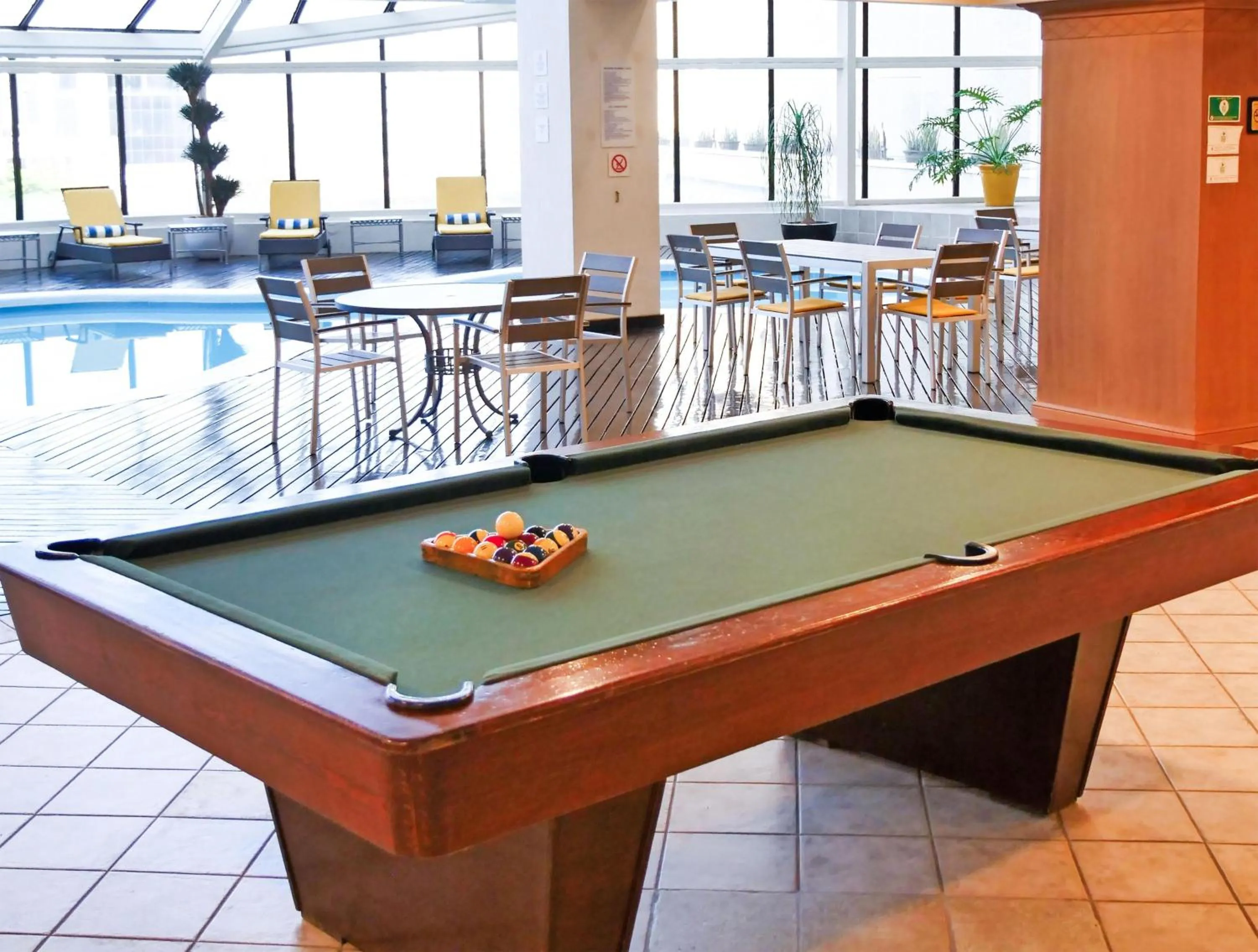 Pool view in MS Milenium Monterrey Curio Collection by Hilton