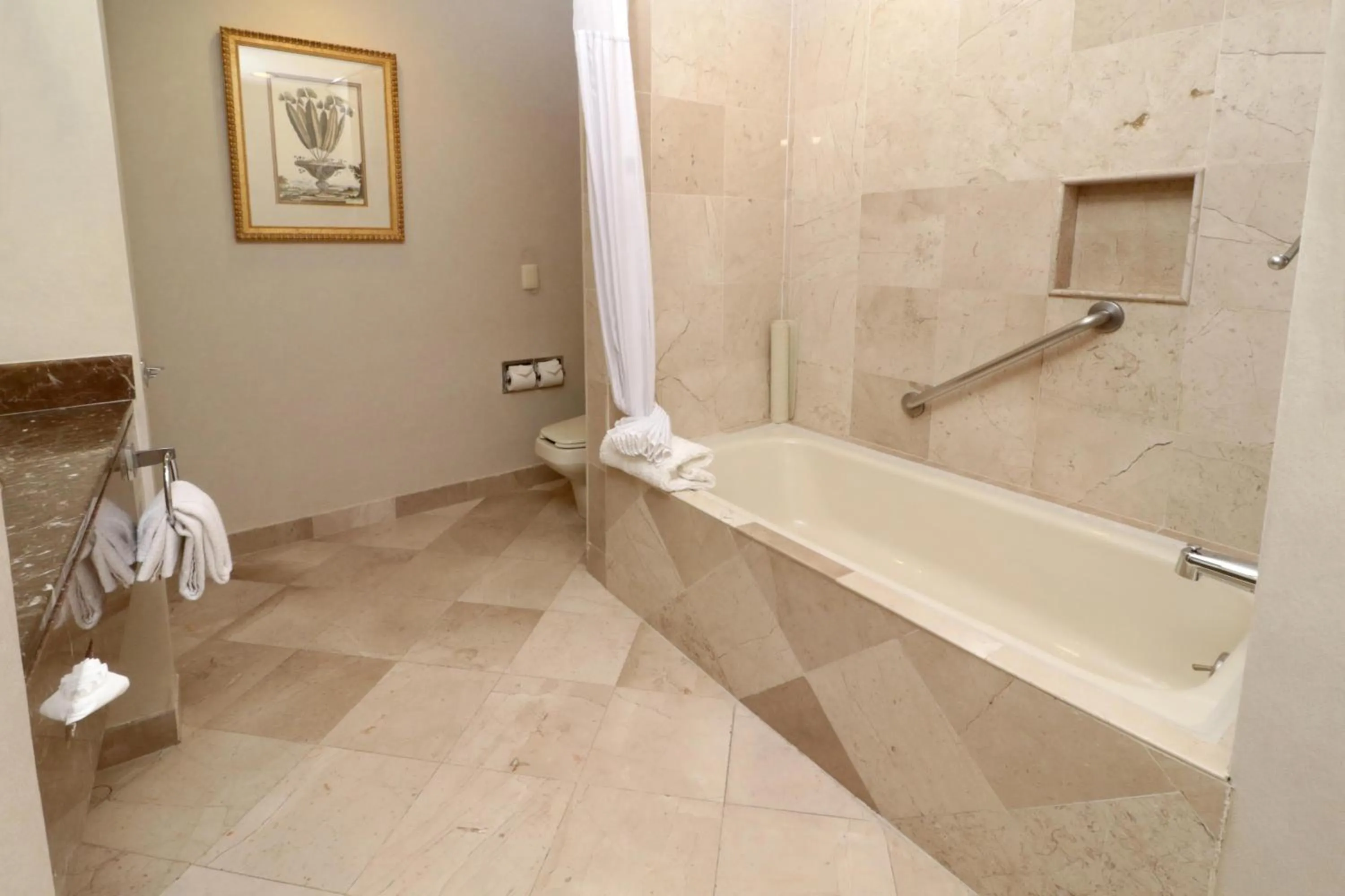 Bathroom in MS Milenium Monterrey Curio Collection by Hilton