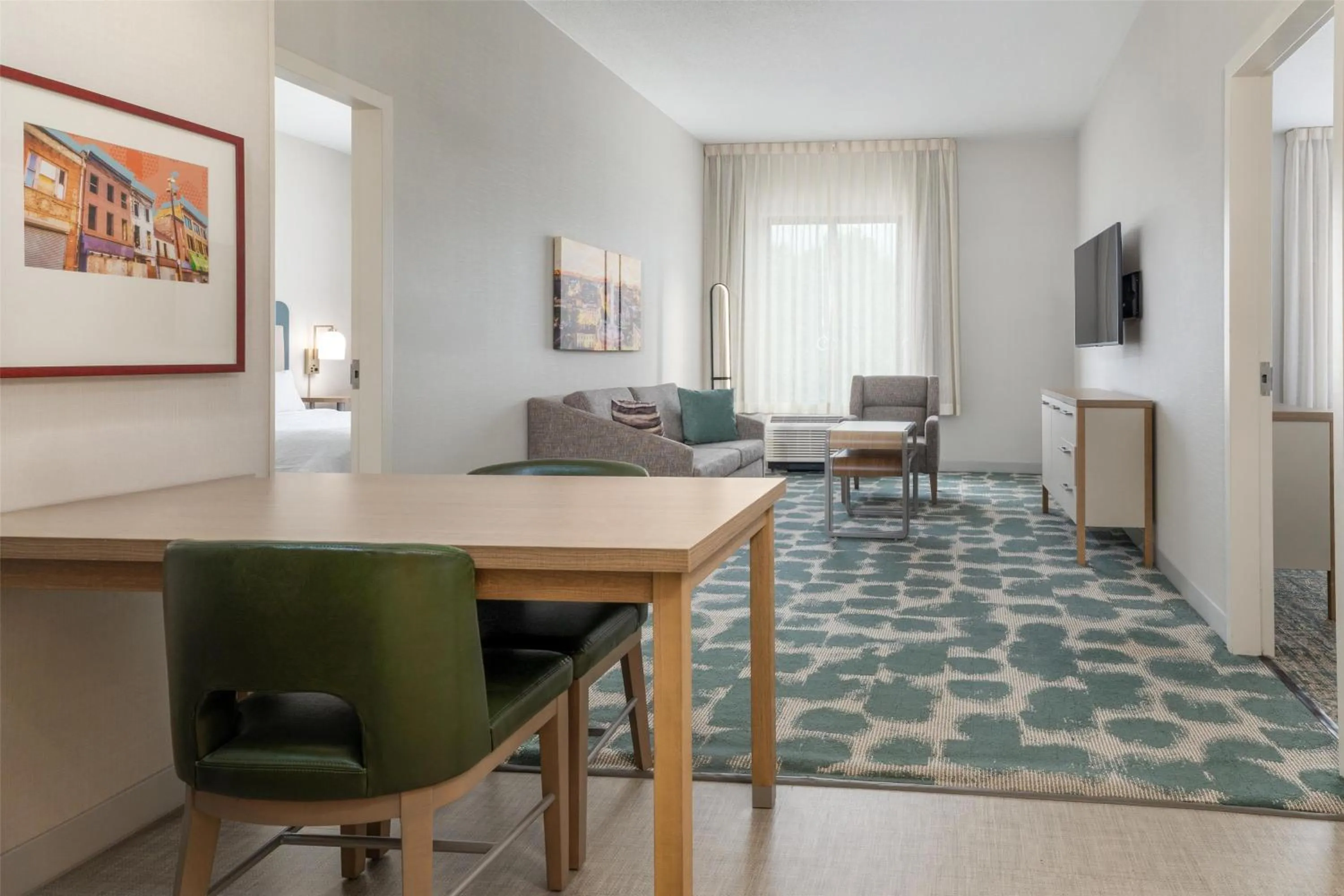 Living room in Homewood Suites by Hilton Baltimore - Arundel Mills