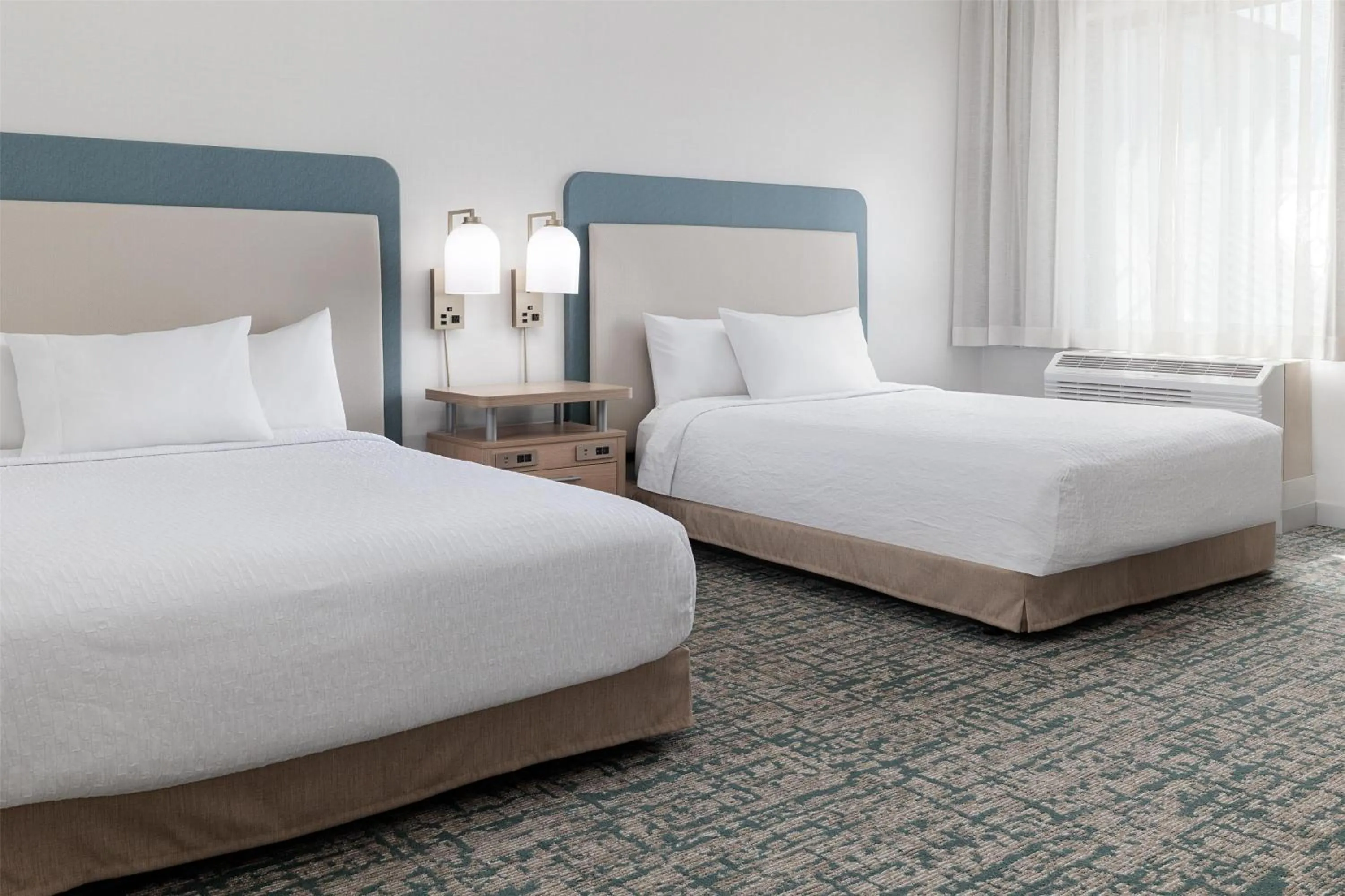 Bed in Homewood Suites by Hilton Baltimore - Arundel Mills