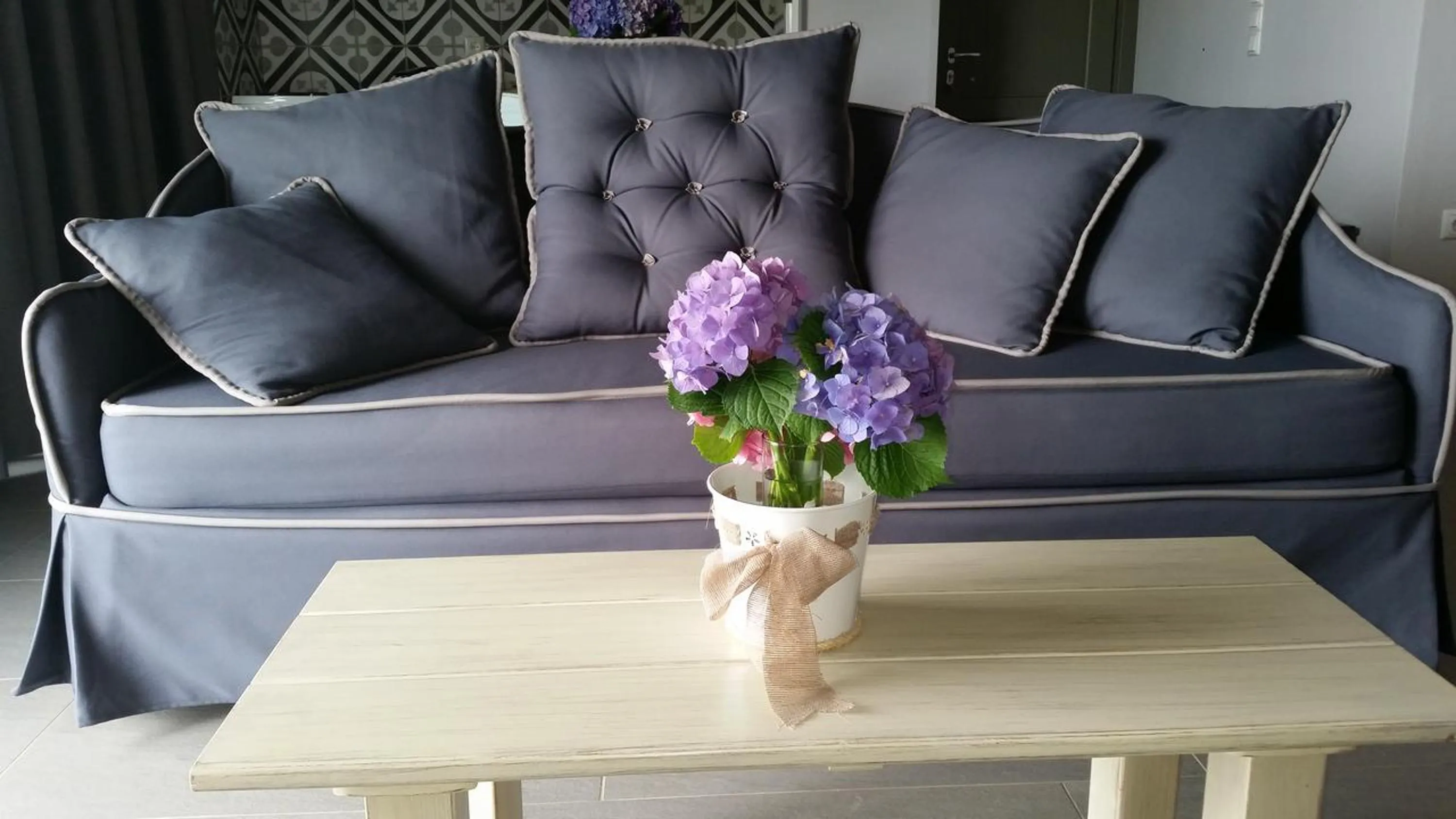 Seating area in Thea Houses