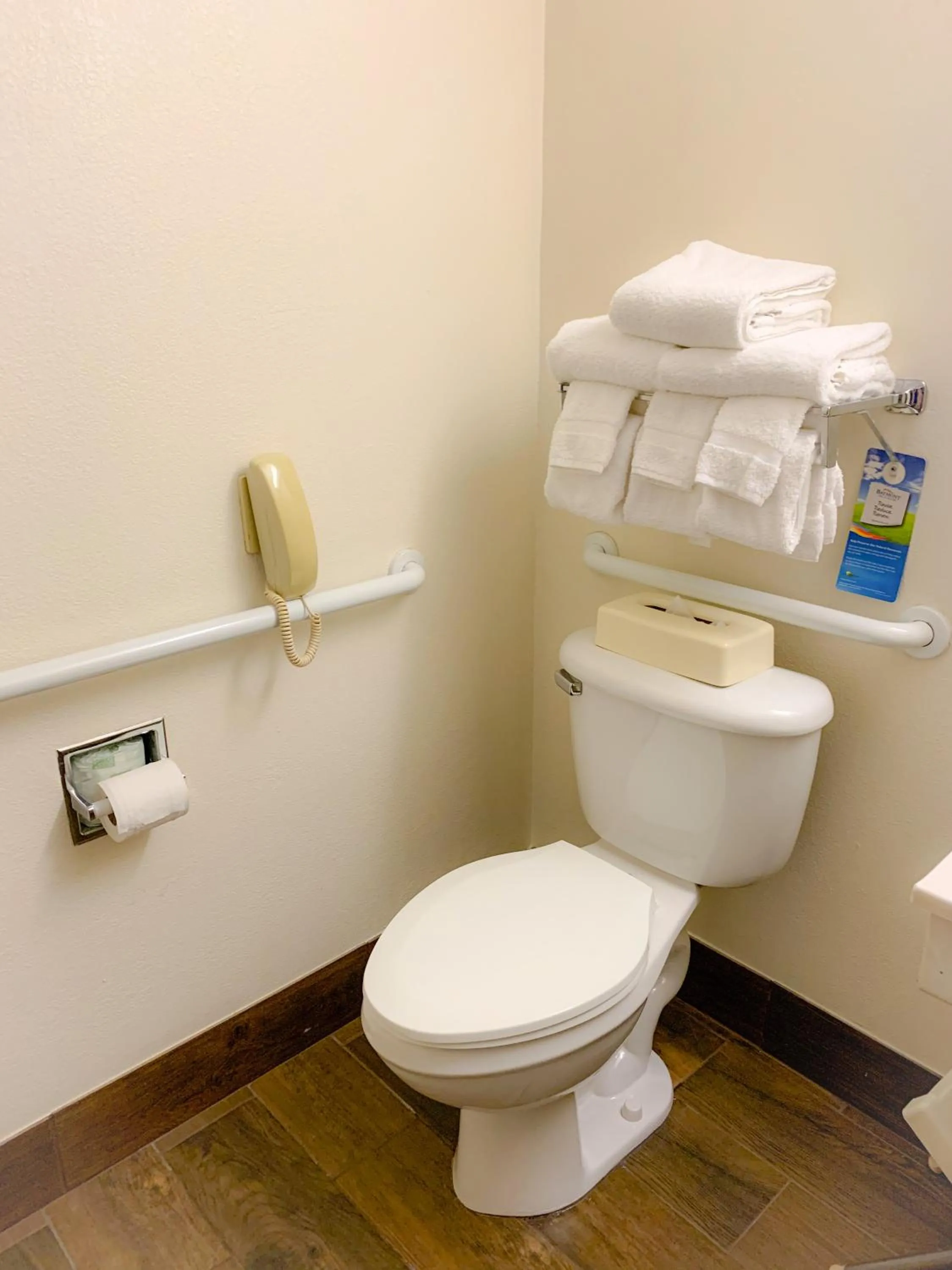 Toilet in Baymont by Wyndham Chelsea