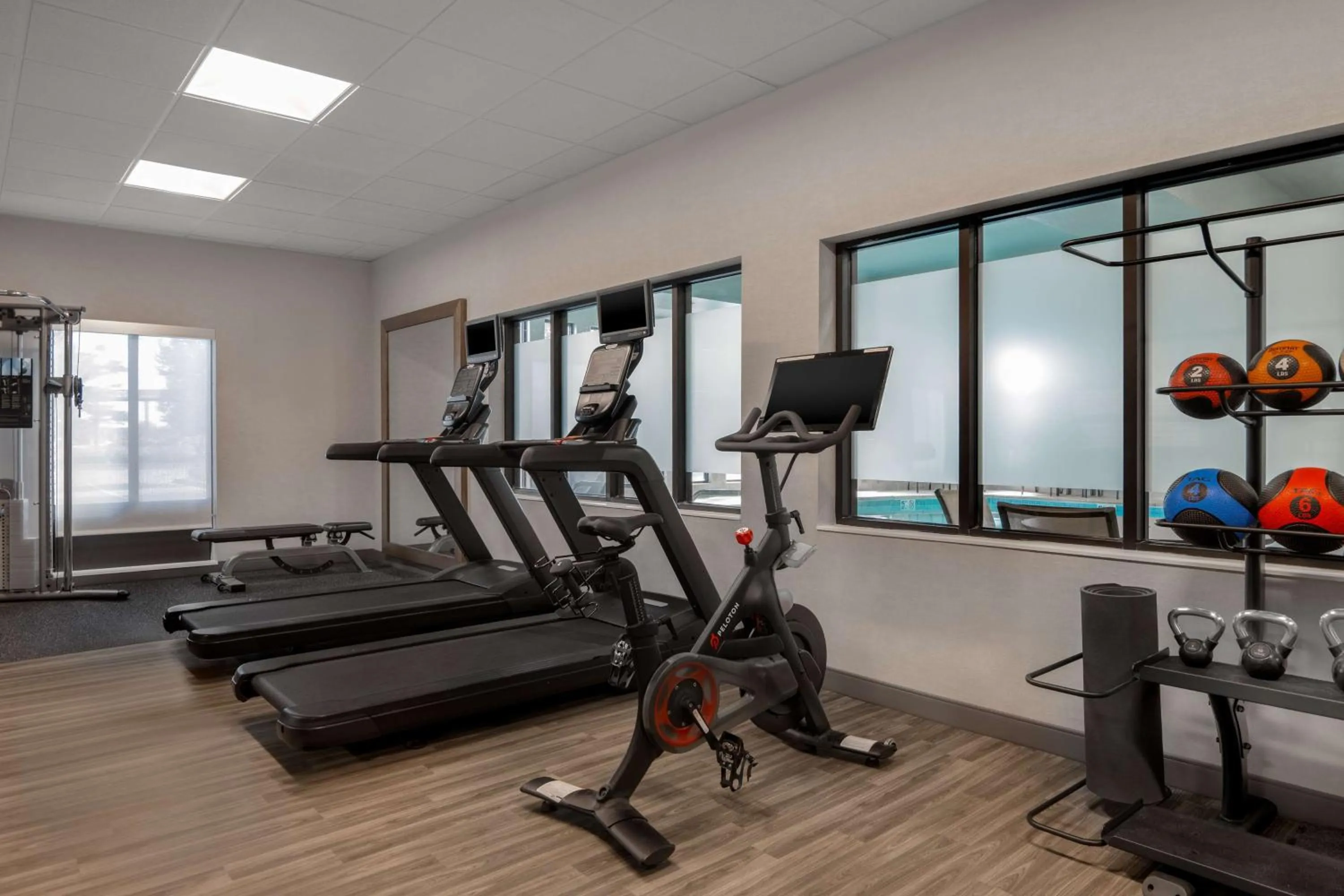 Fitness centre/facilities in Hampton Inn & Suites Billings West I-90