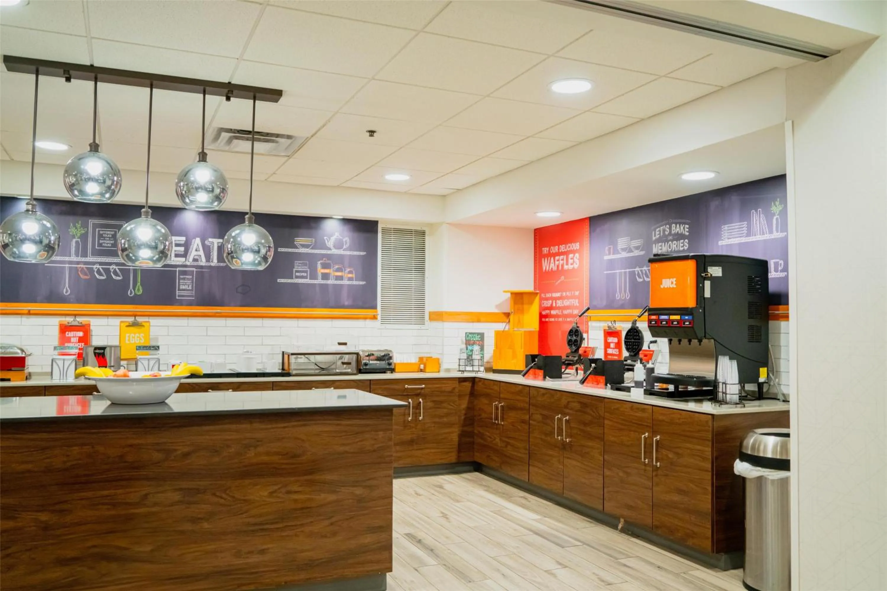 Breakfast in Hampton Inn Gonzales