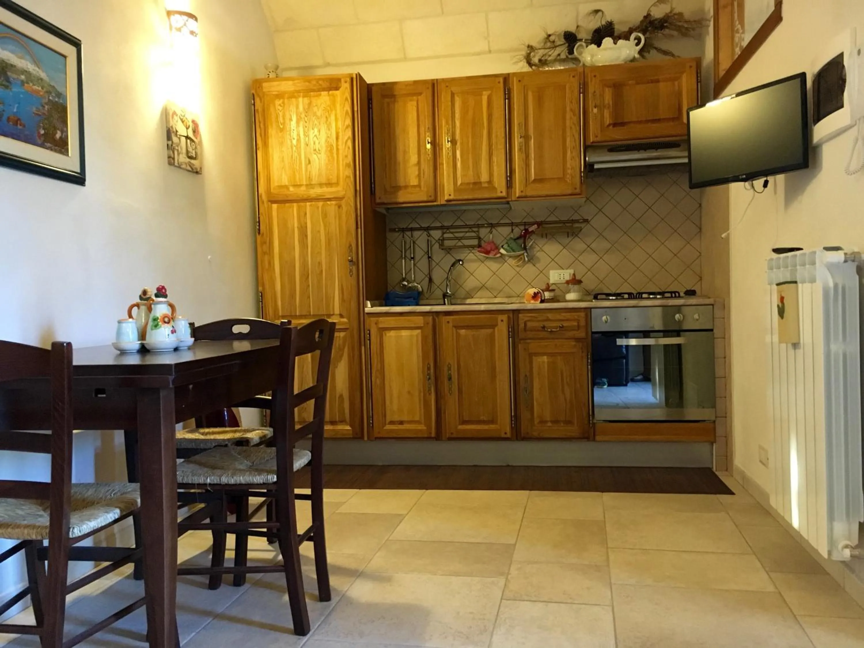Kitchen or kitchenette in Il Trullo di Giulietta