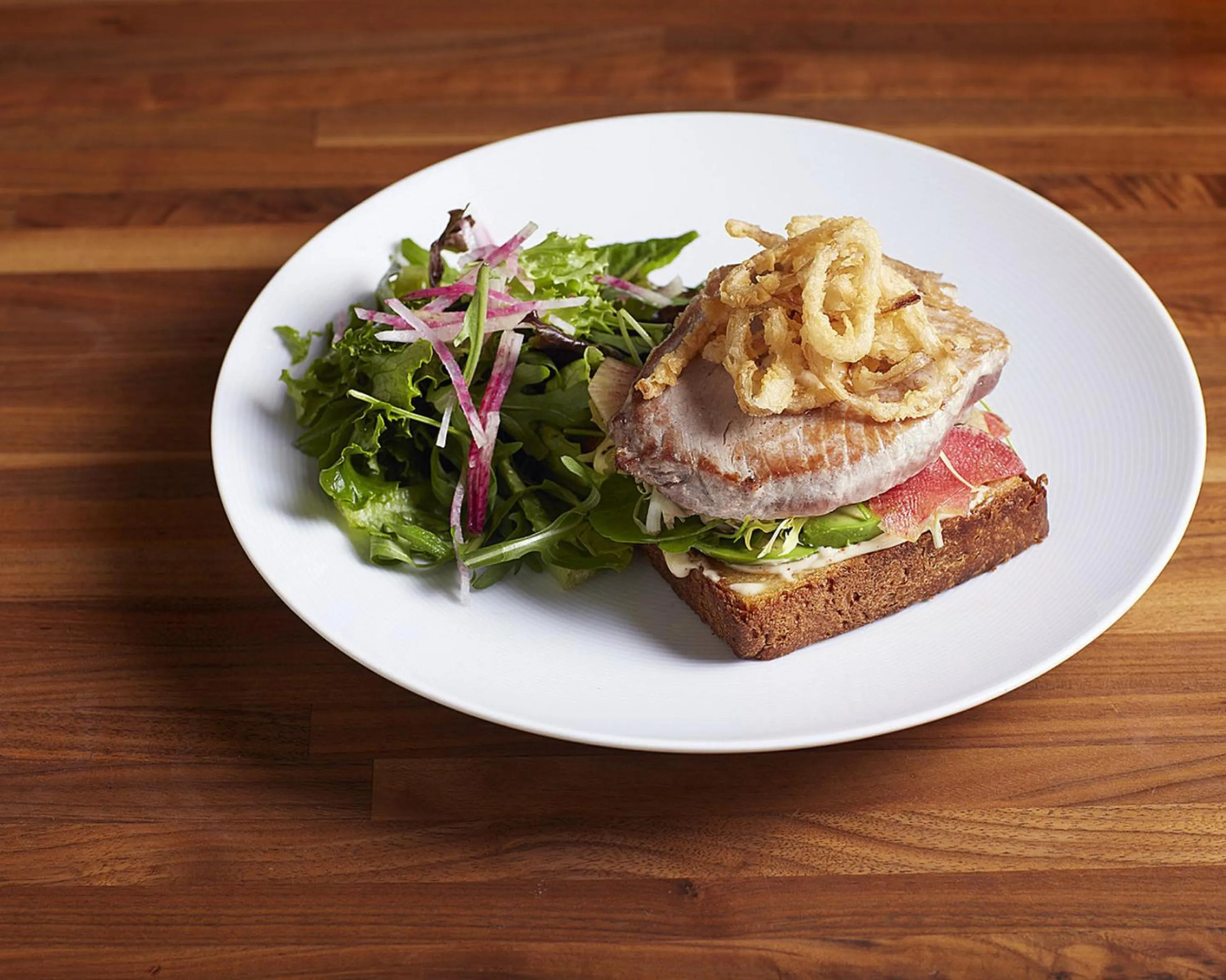 Food close-up in Four Seasons Hotel San Francisco