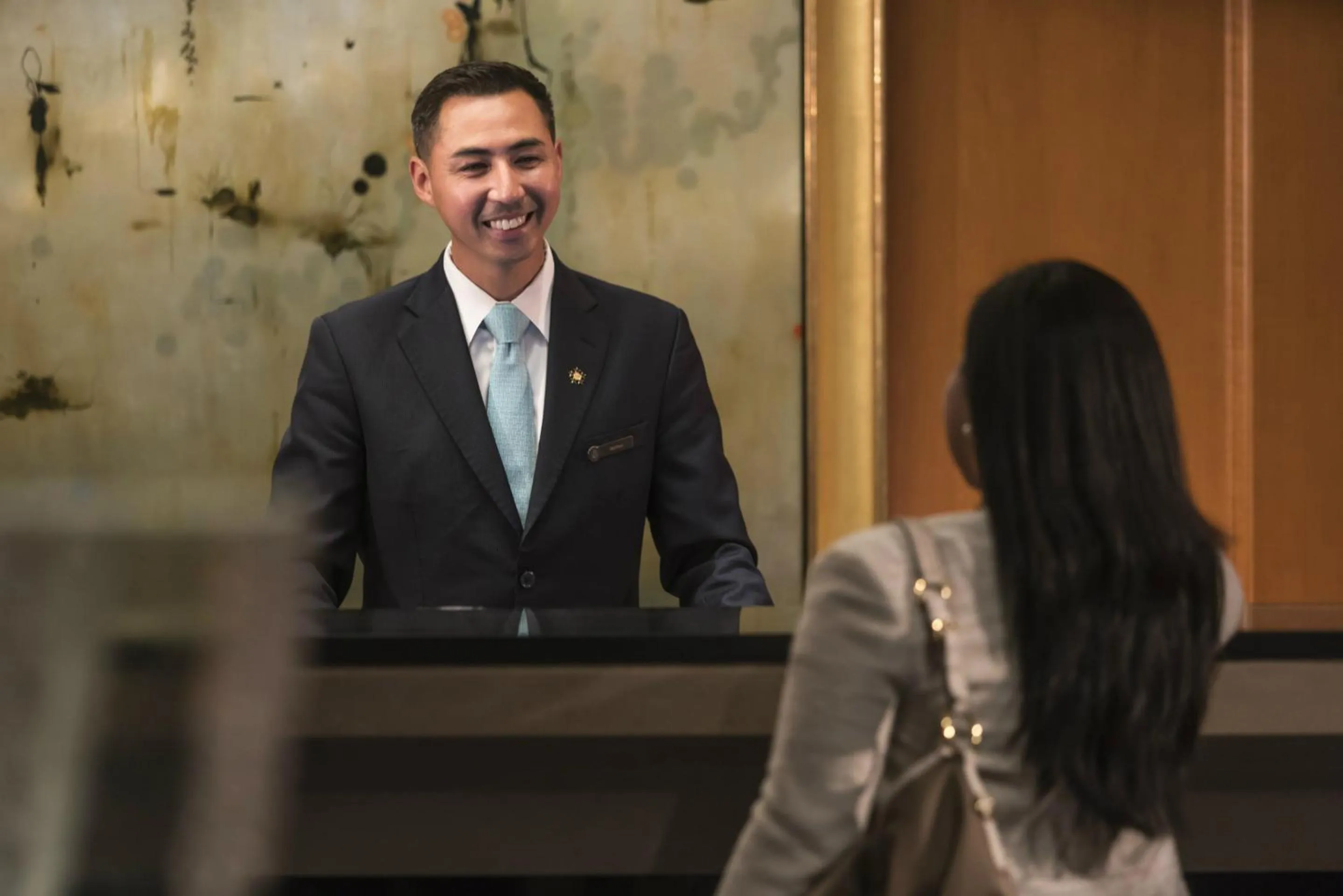 Staff in Four Seasons Hotel San Francisco