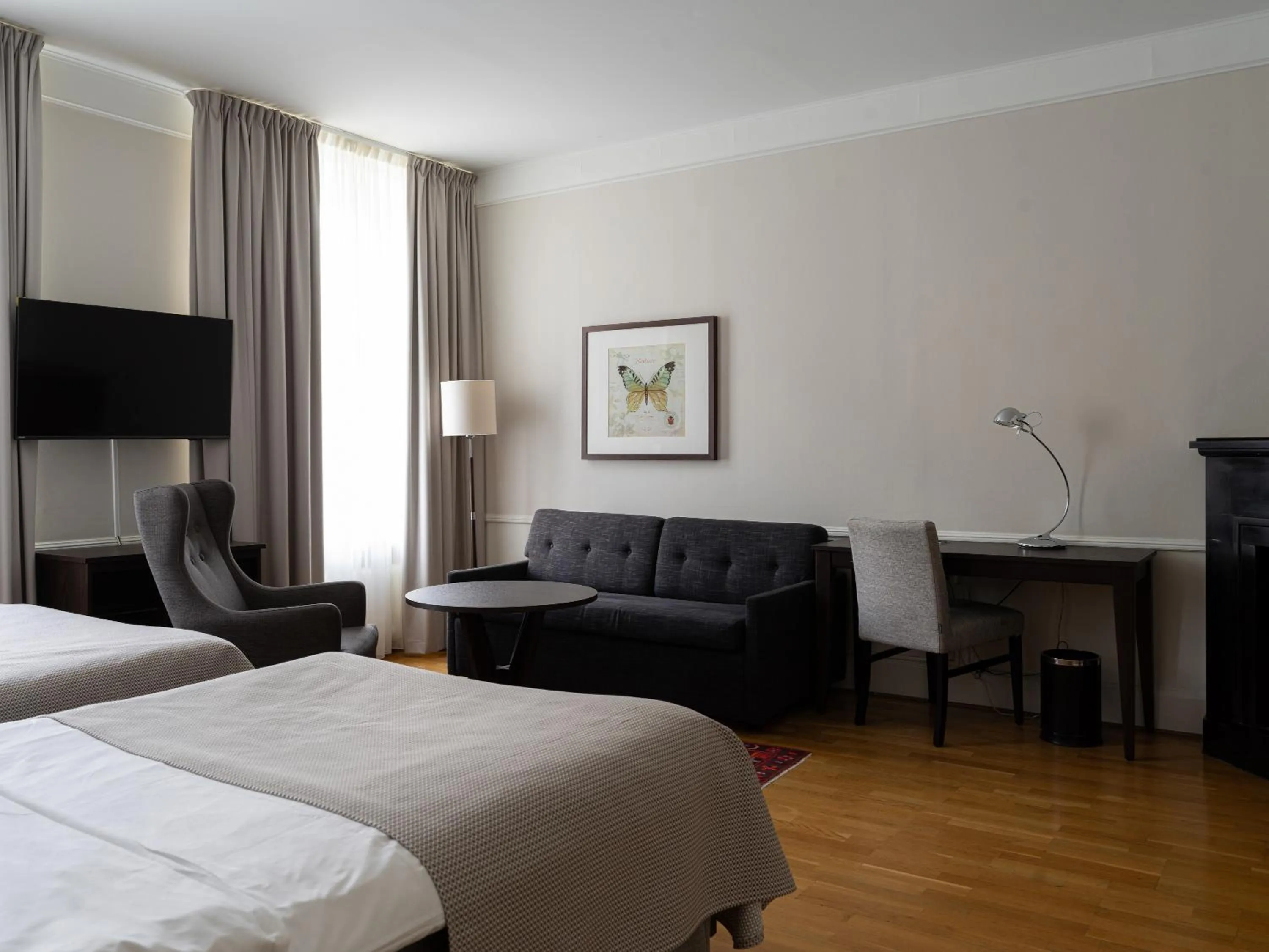 Living room, Bed in Elite Stora Hotellet Örebro