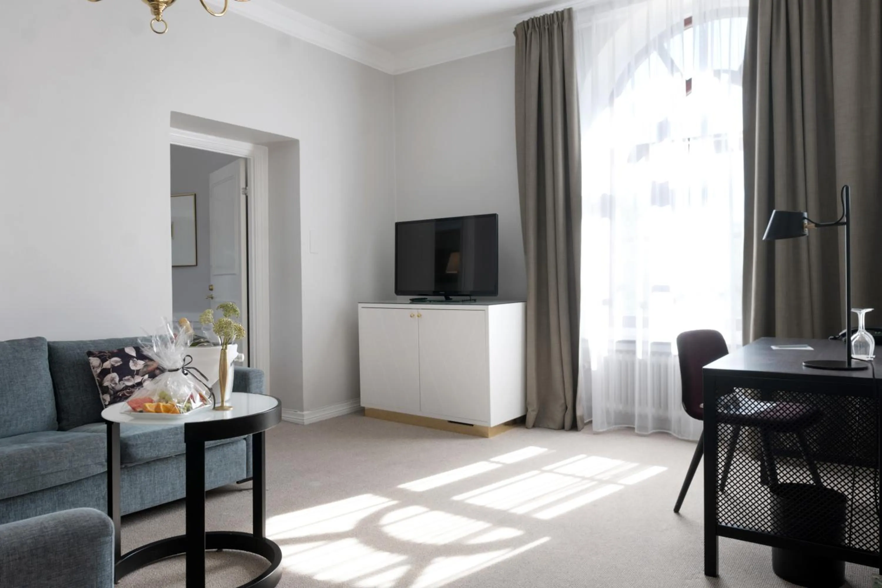 Living room in Elite Stora Hotellet Örebro