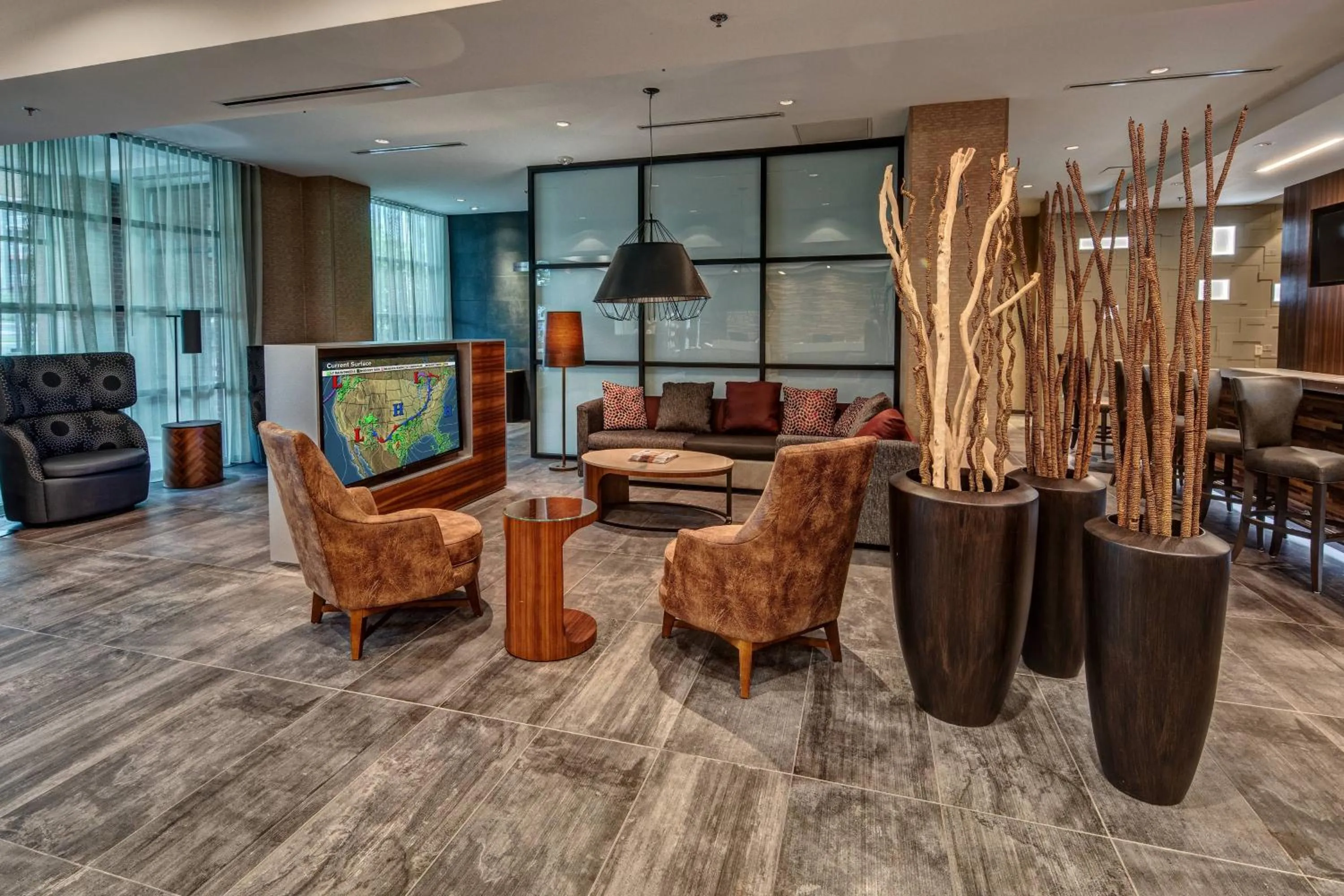 Lobby or reception in Courtyard by Marriott Dulles Airport Herndon