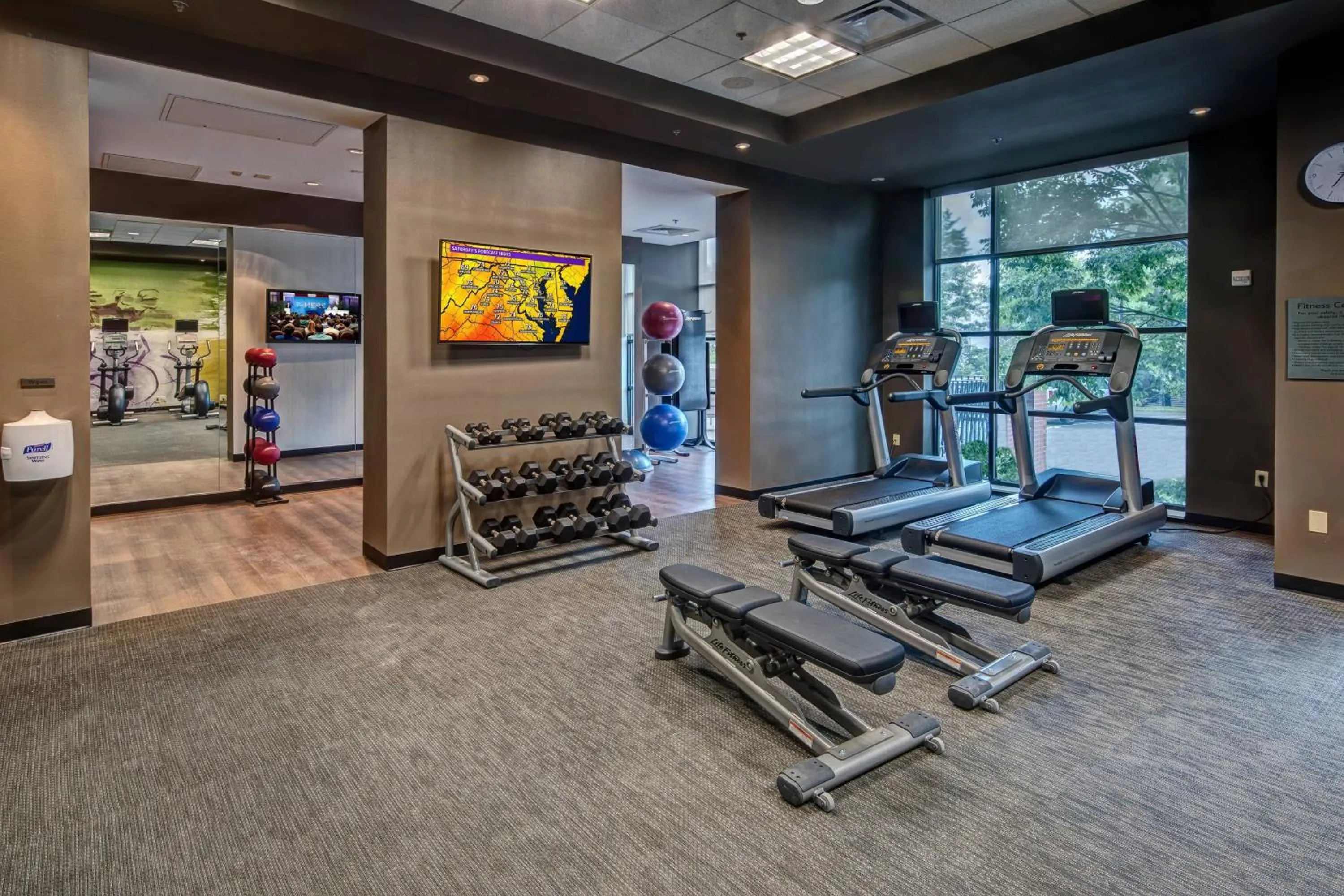 Fitness centre/facilities in Courtyard by Marriott Dulles Airport Herndon