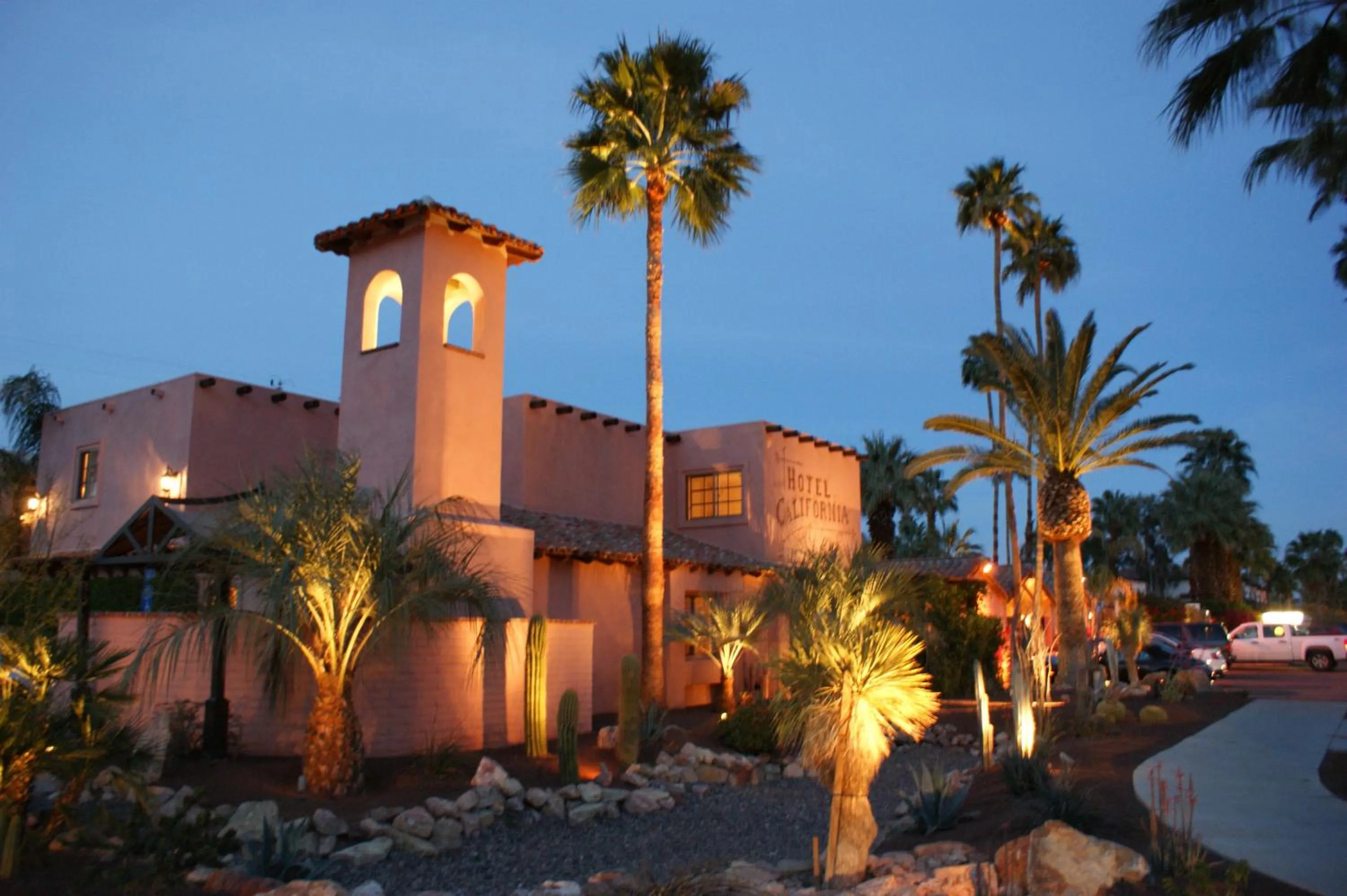 Property building in Hotel California