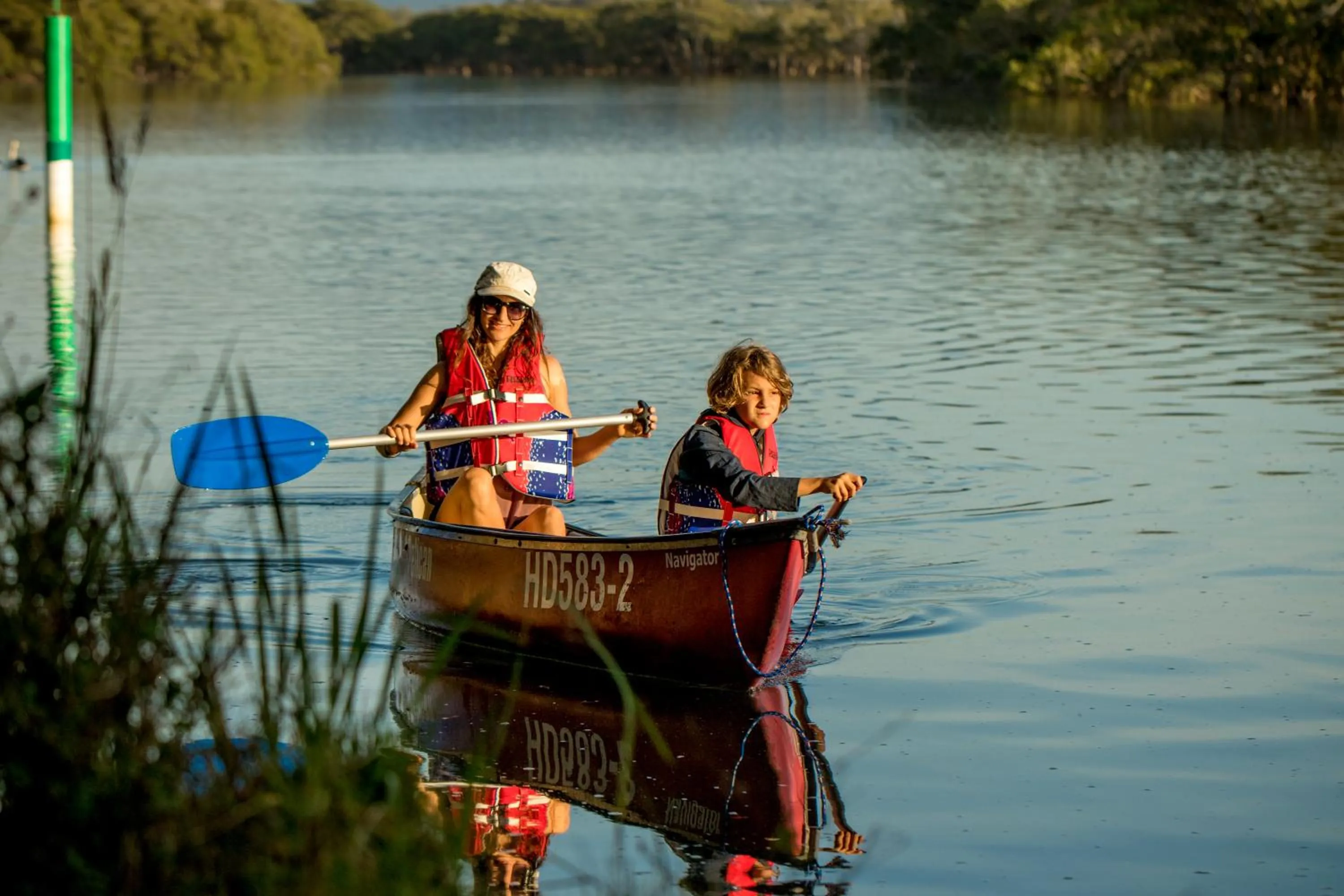 Canoeing in Ingenia Holidays South West Rocks