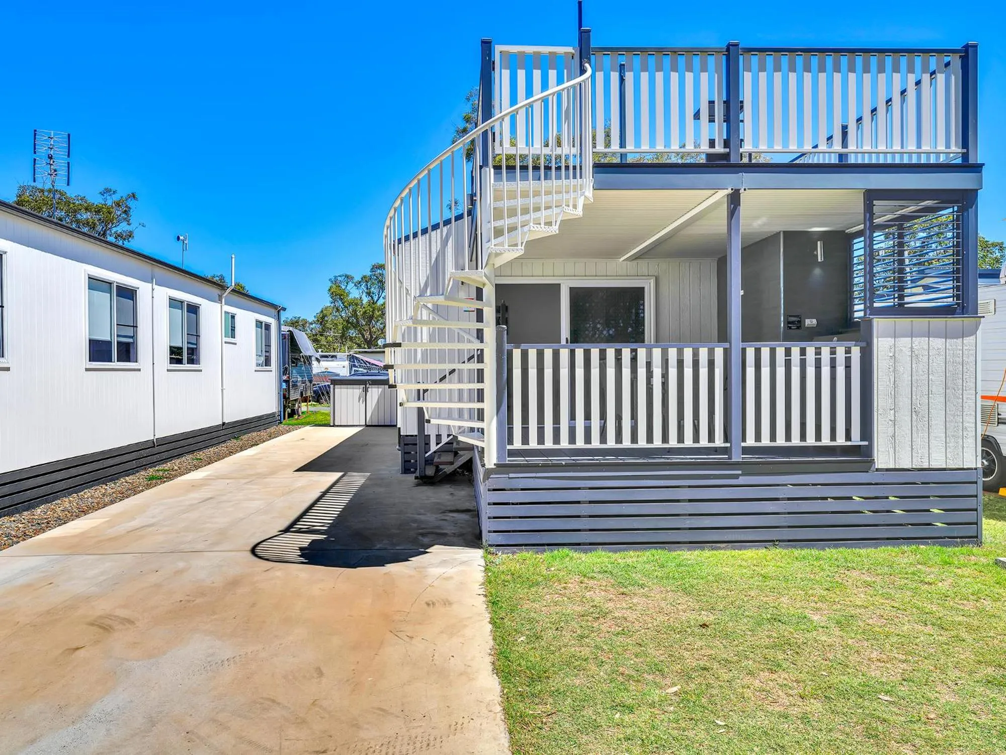 Patio in Ingenia Holidays South West Rocks