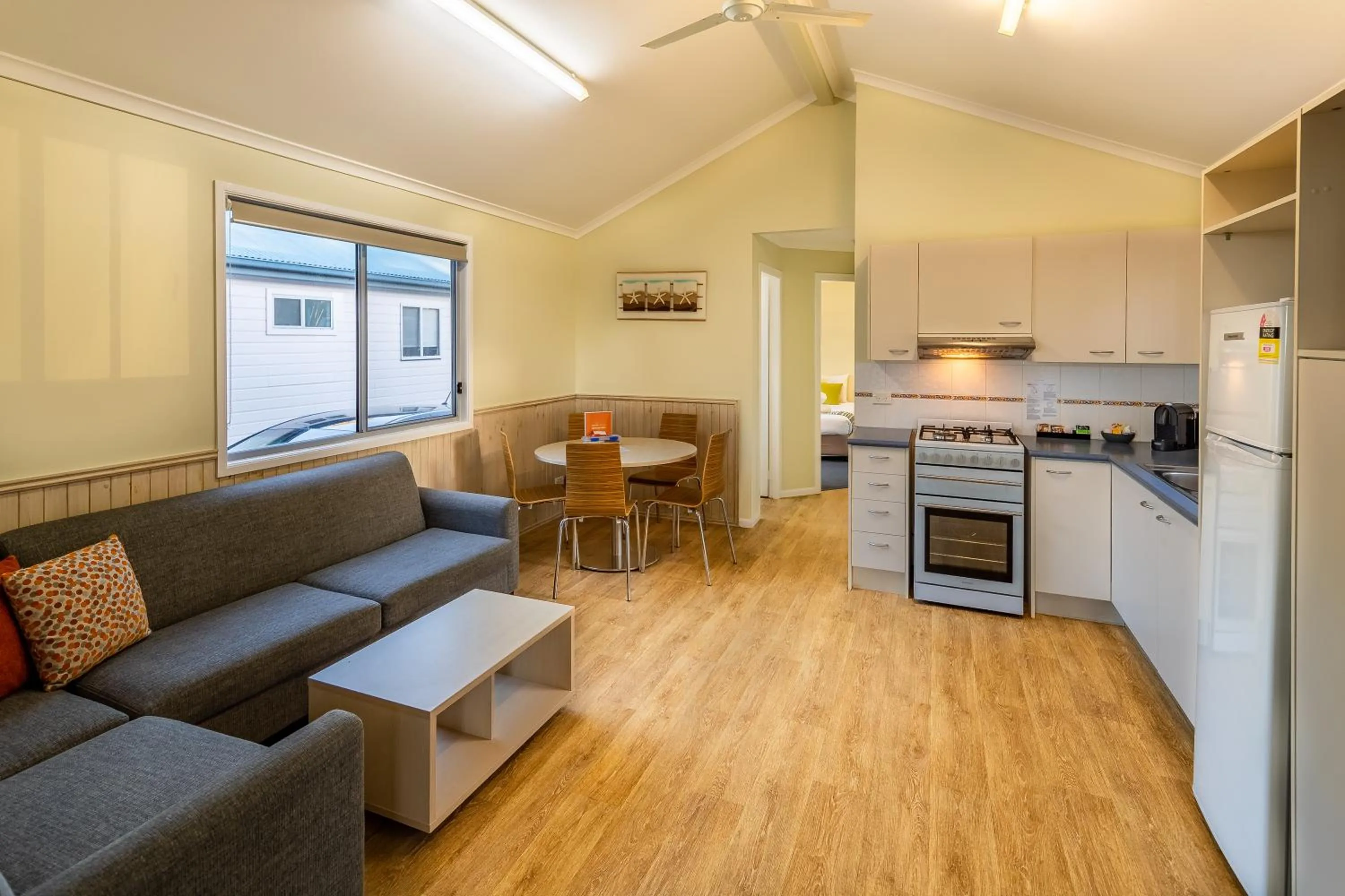 Kitchen or kitchenette in Ingenia Holidays South West Rocks