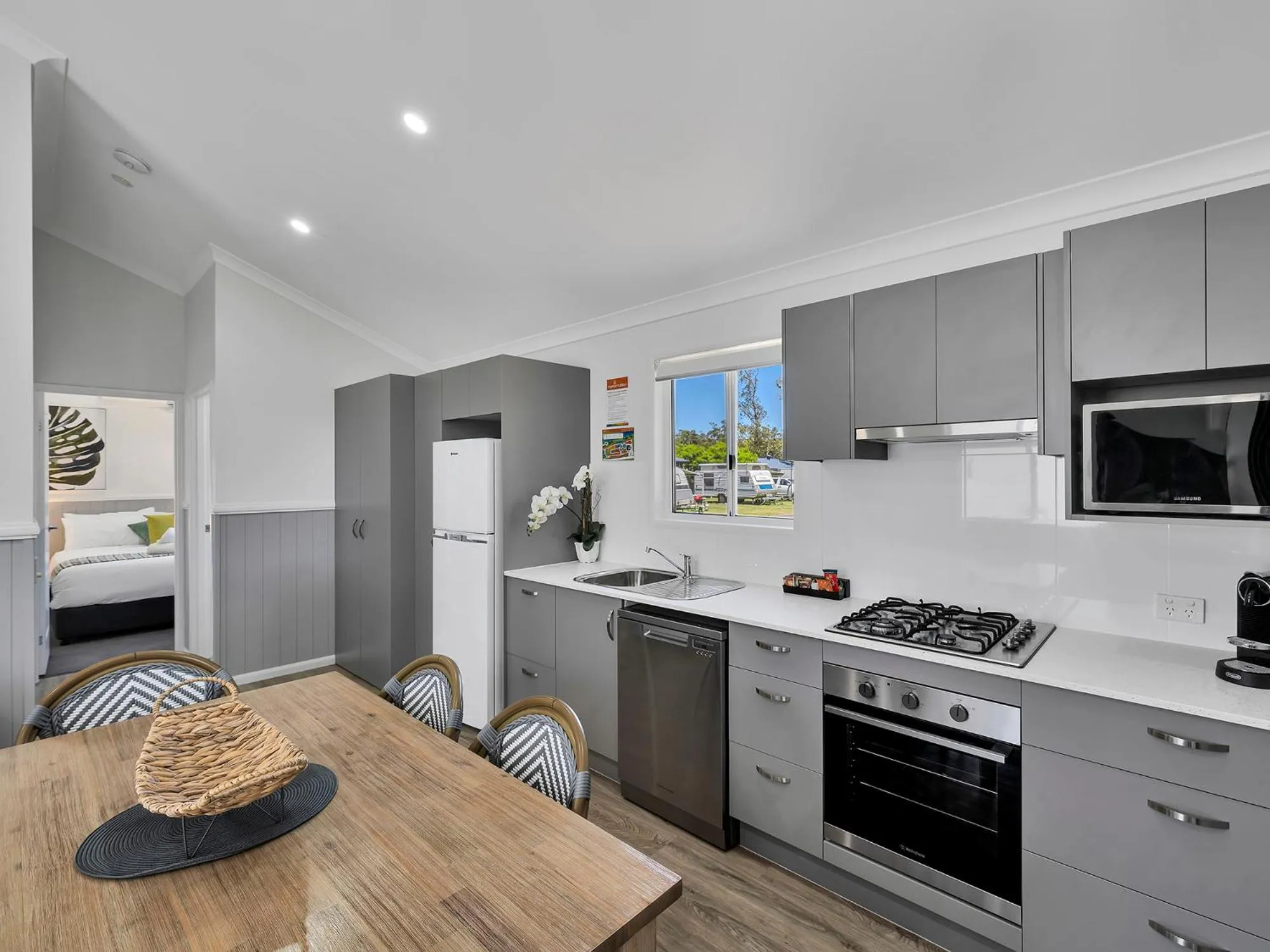 Kitchen or kitchenette in Ingenia Holidays South West Rocks