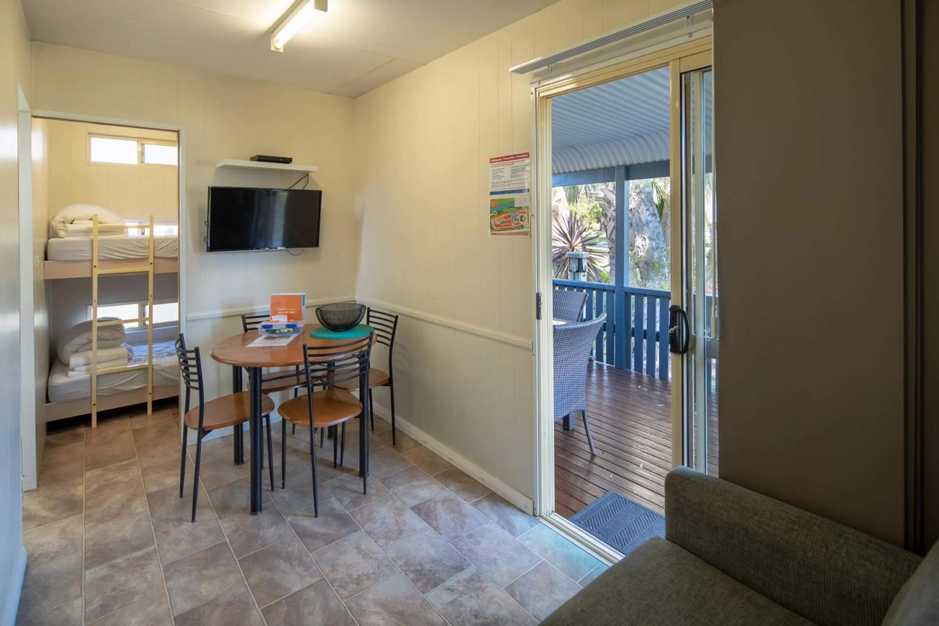 Living room in Ingenia Holidays South West Rocks