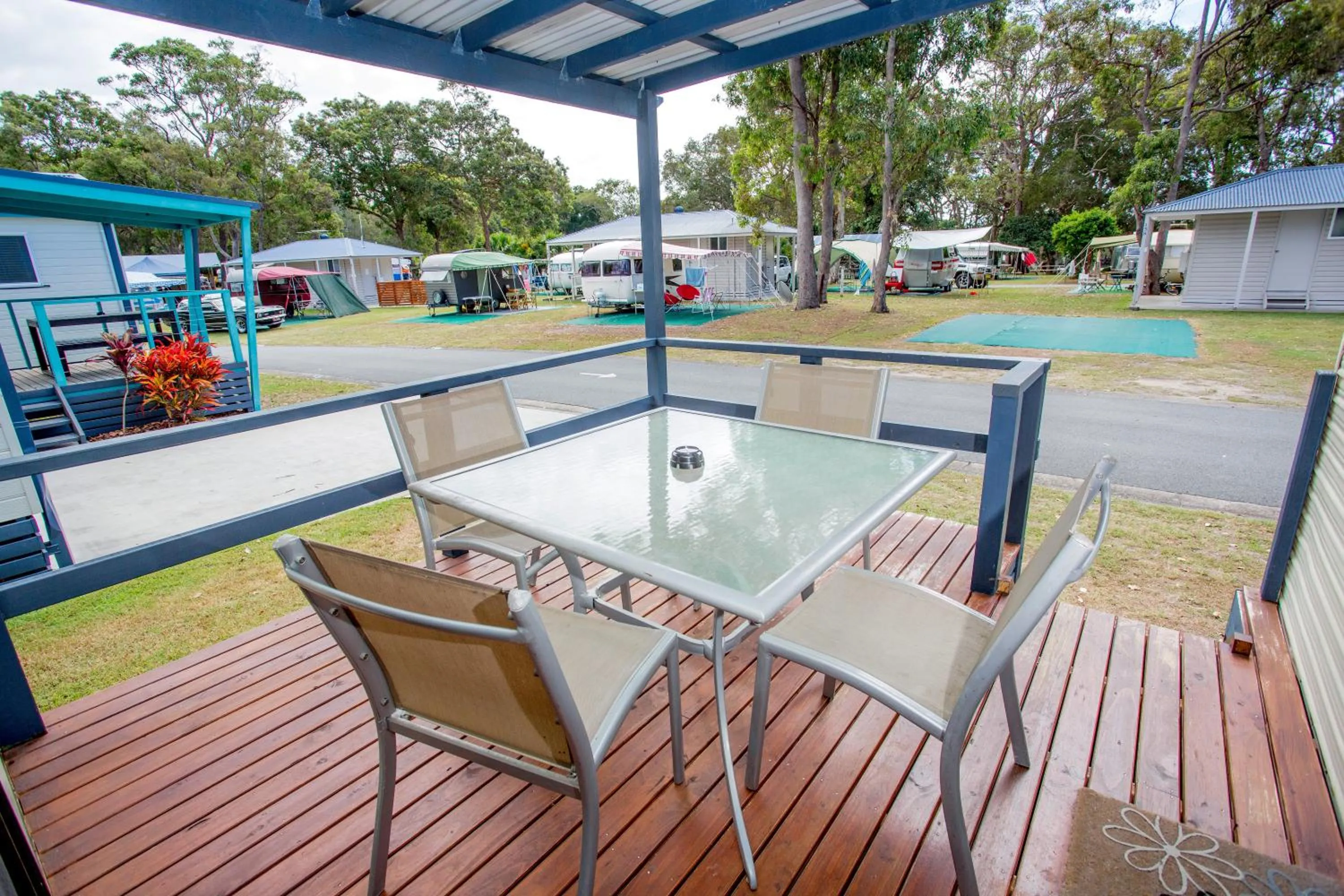 Balcony/Terrace in Ingenia Holidays South West Rocks