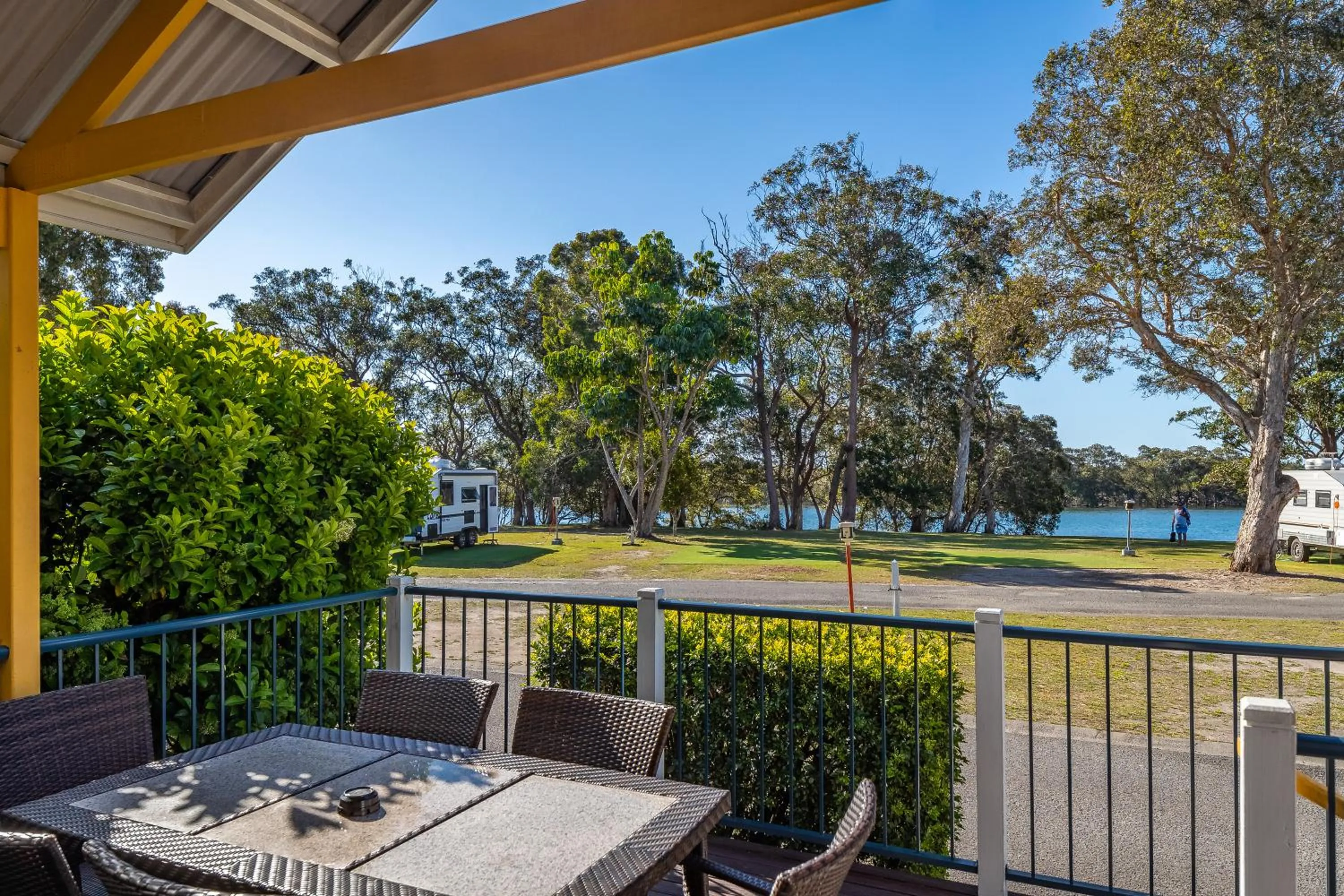 Balcony/Terrace in Ingenia Holidays South West Rocks