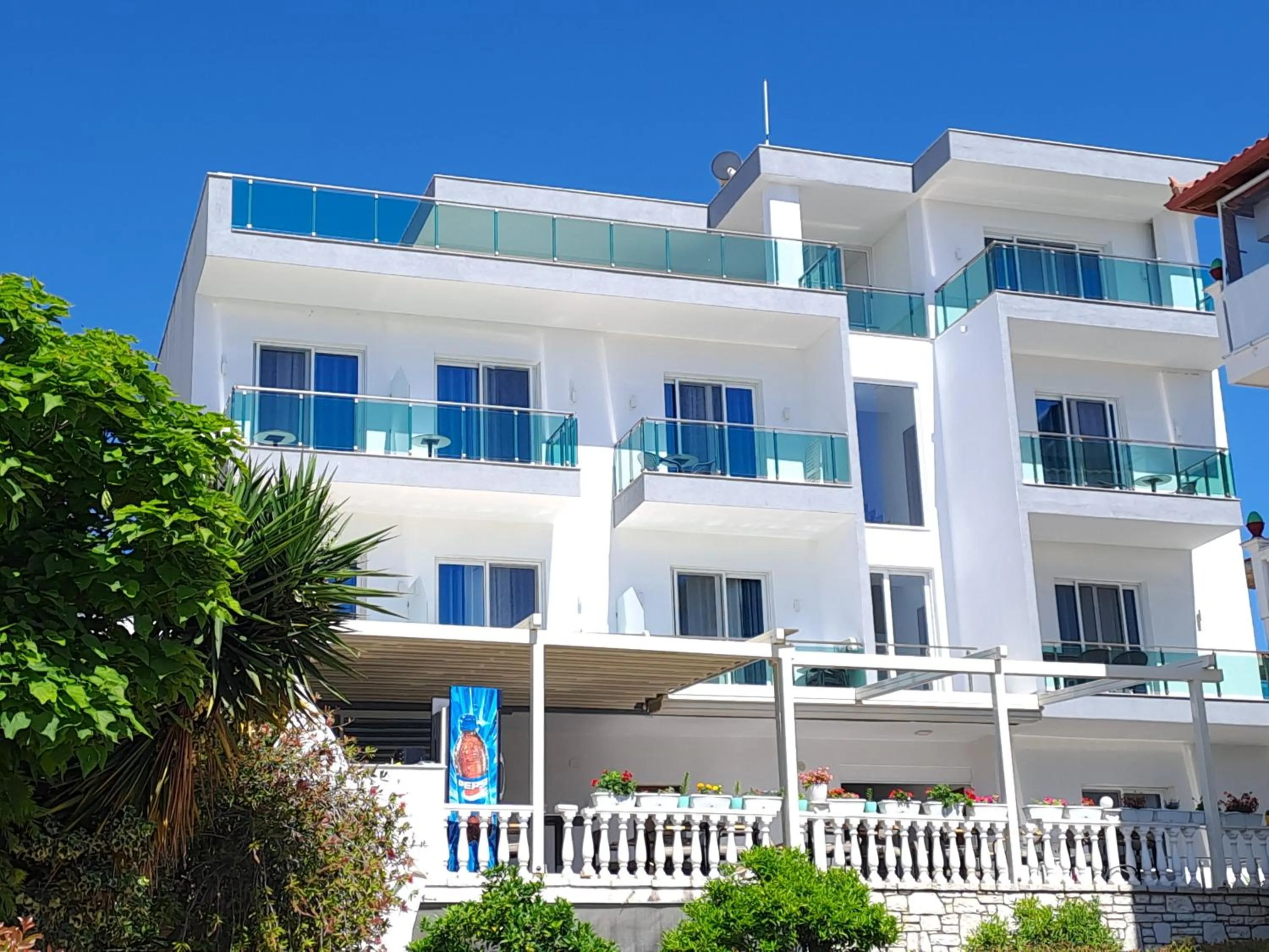 Property building in Hotel Vathi