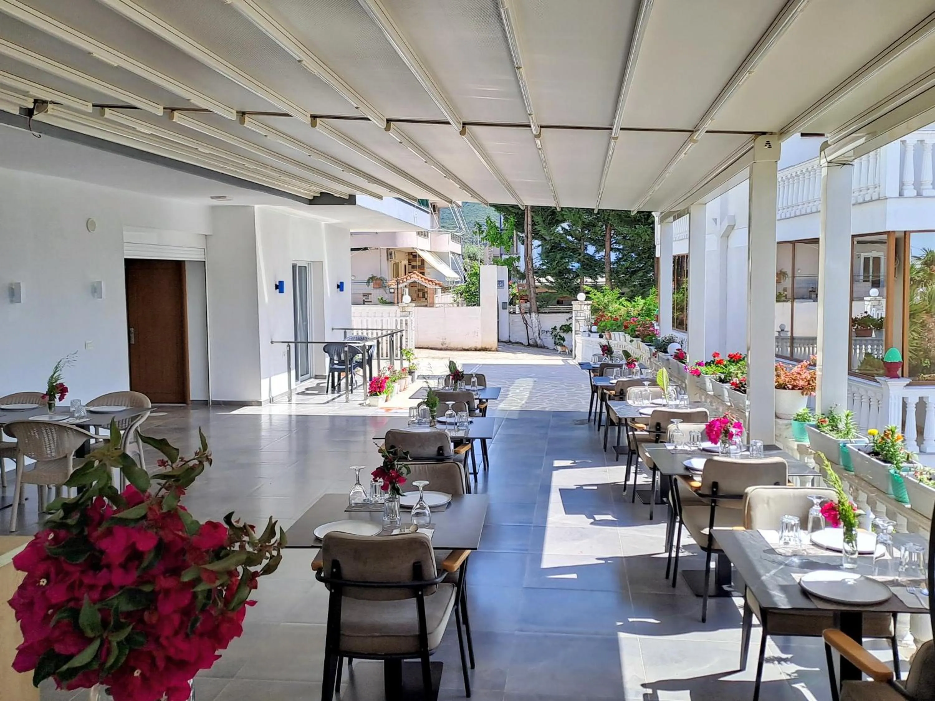 Breakfast in Hotel Vathi