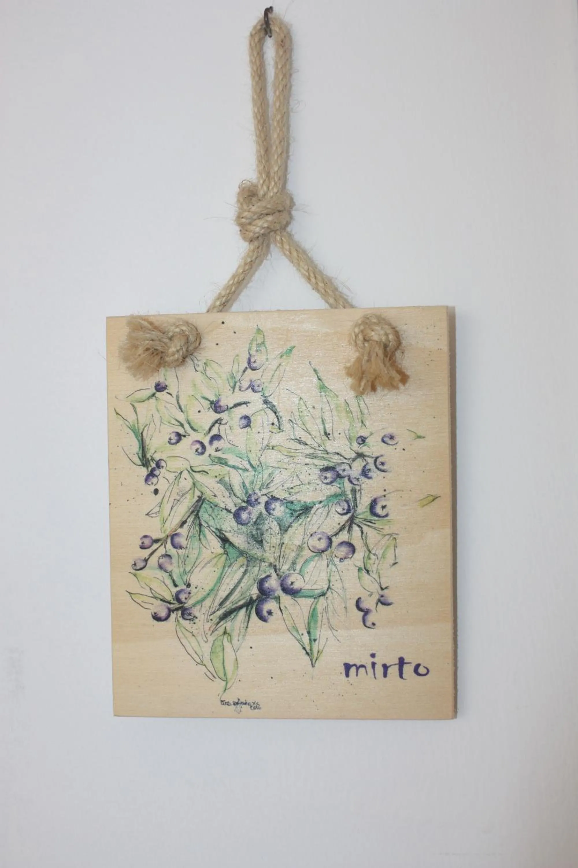 Decorative detail in La Macchia