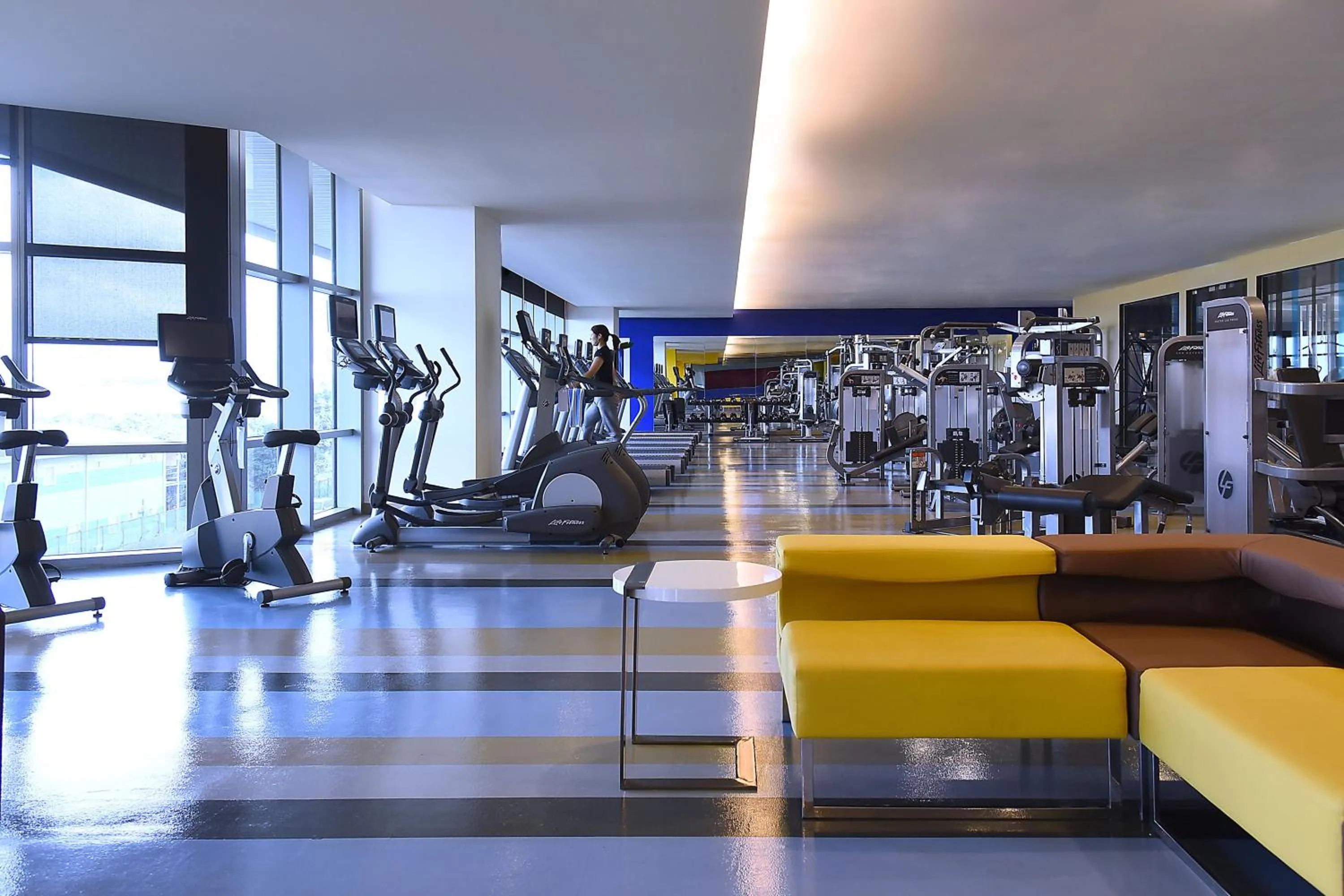 Fitness centre/facilities in Hyatt Regency Taoyuan International Airport