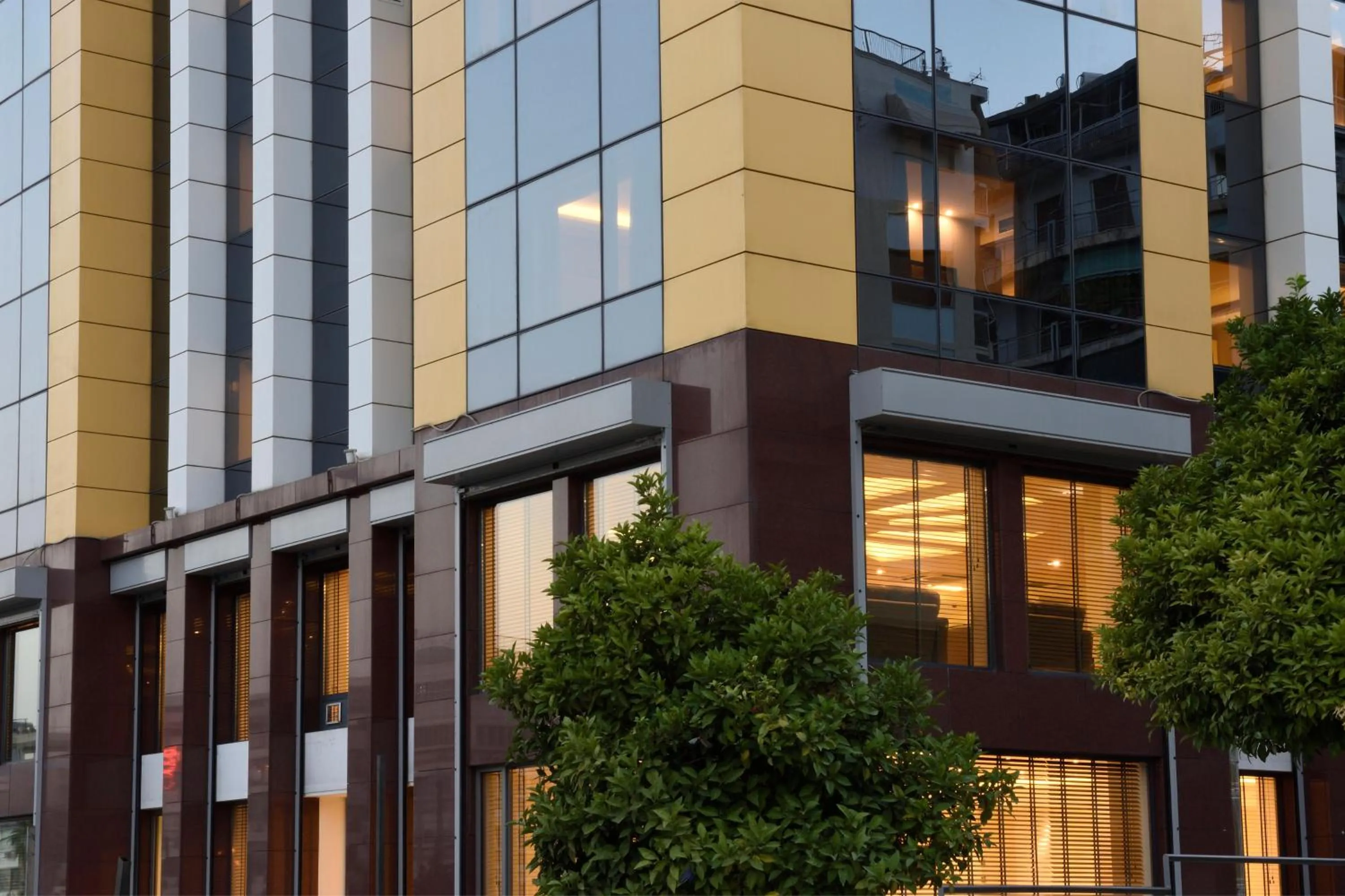 Property building in Athens Avenue Hotel