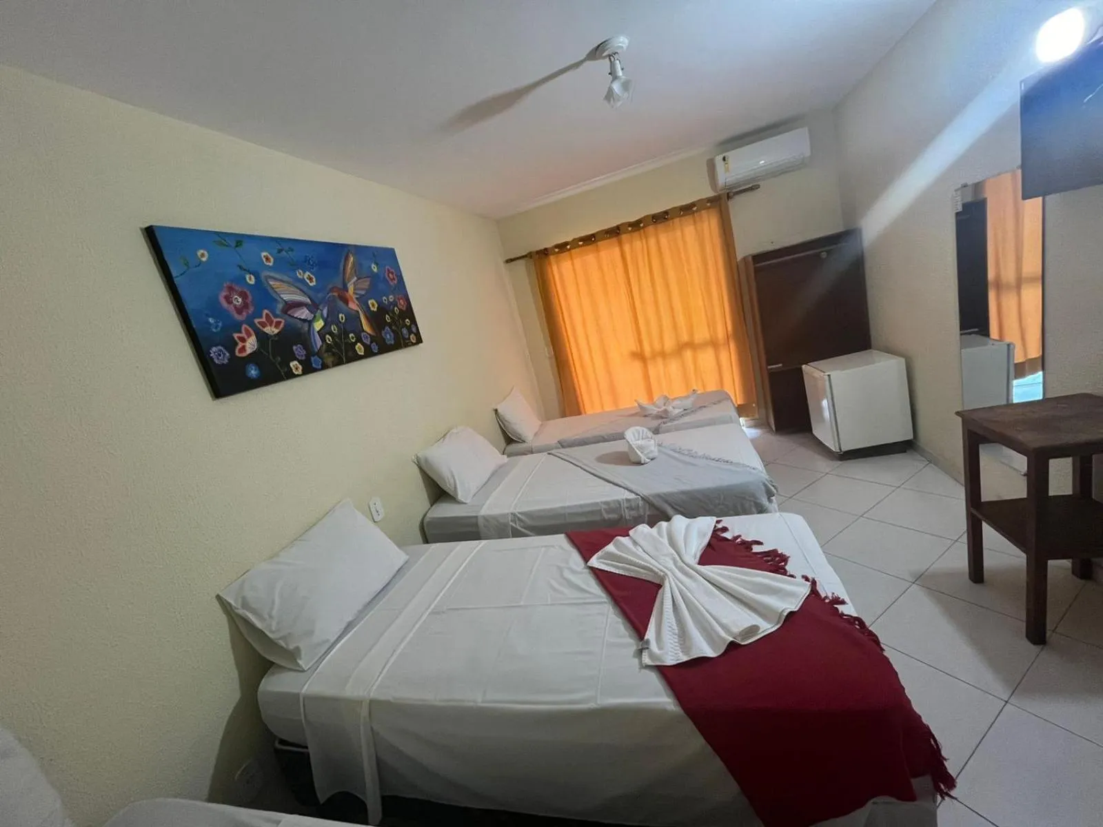 Bed in Hotel Porto Garden