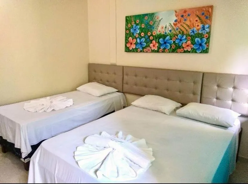 Bed in Hotel Porto Garden