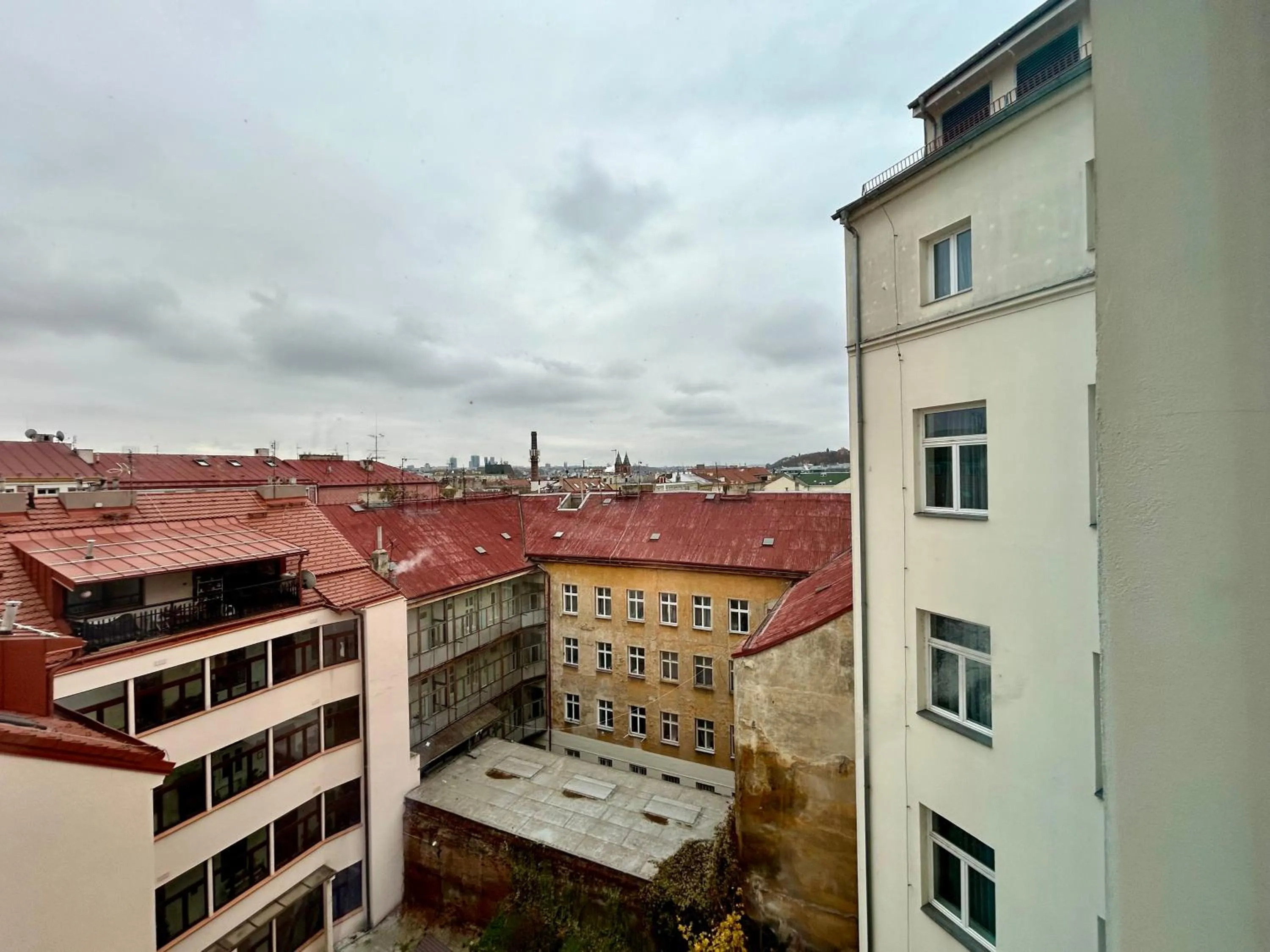 Property building in Red & Blue Design Hotel Prague
