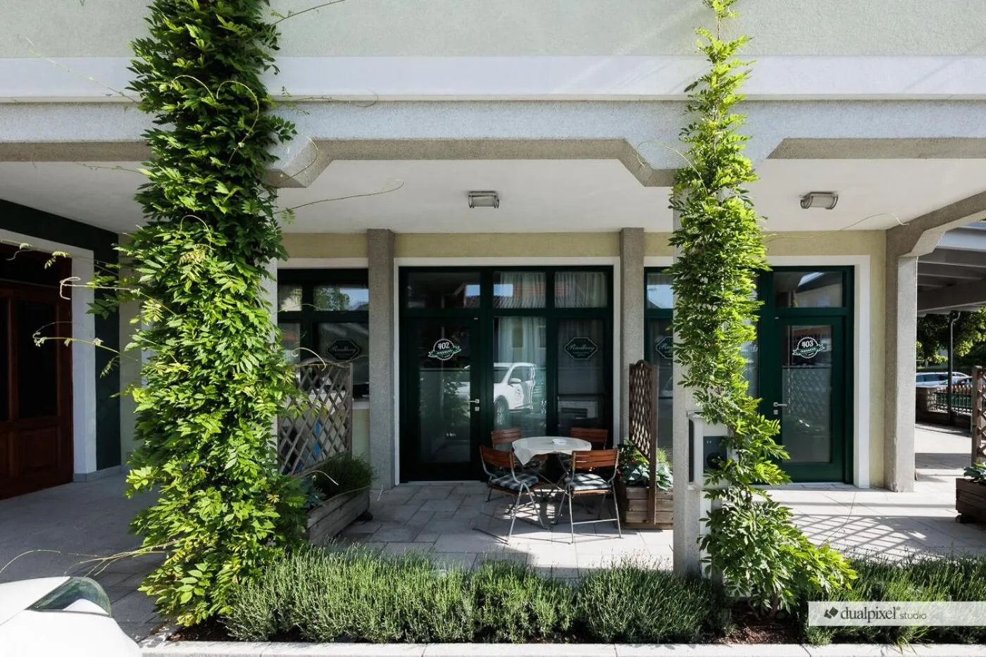 Patio in Biergasthof Riedberg