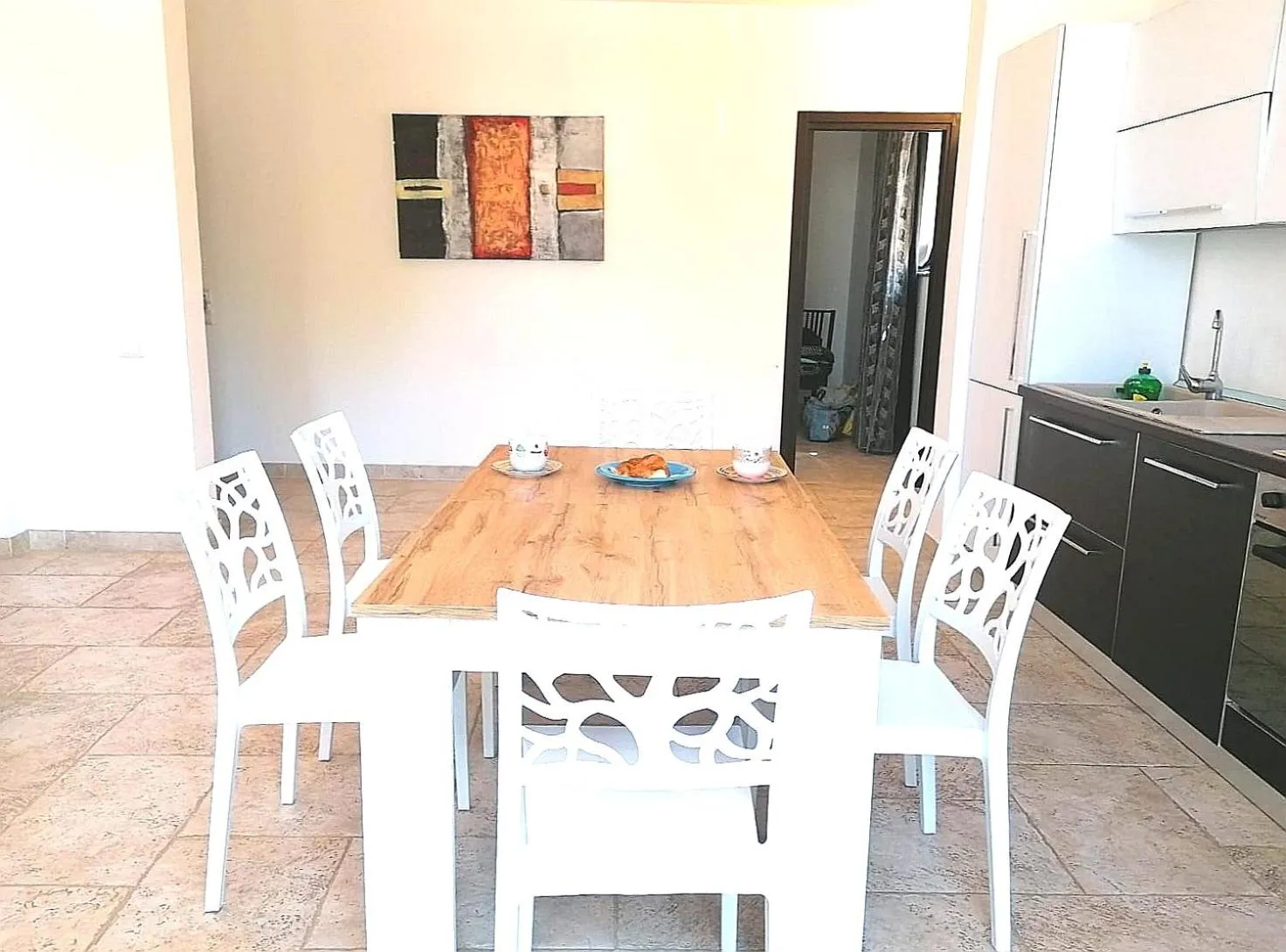 Kitchen or kitchenette in Casale Salento