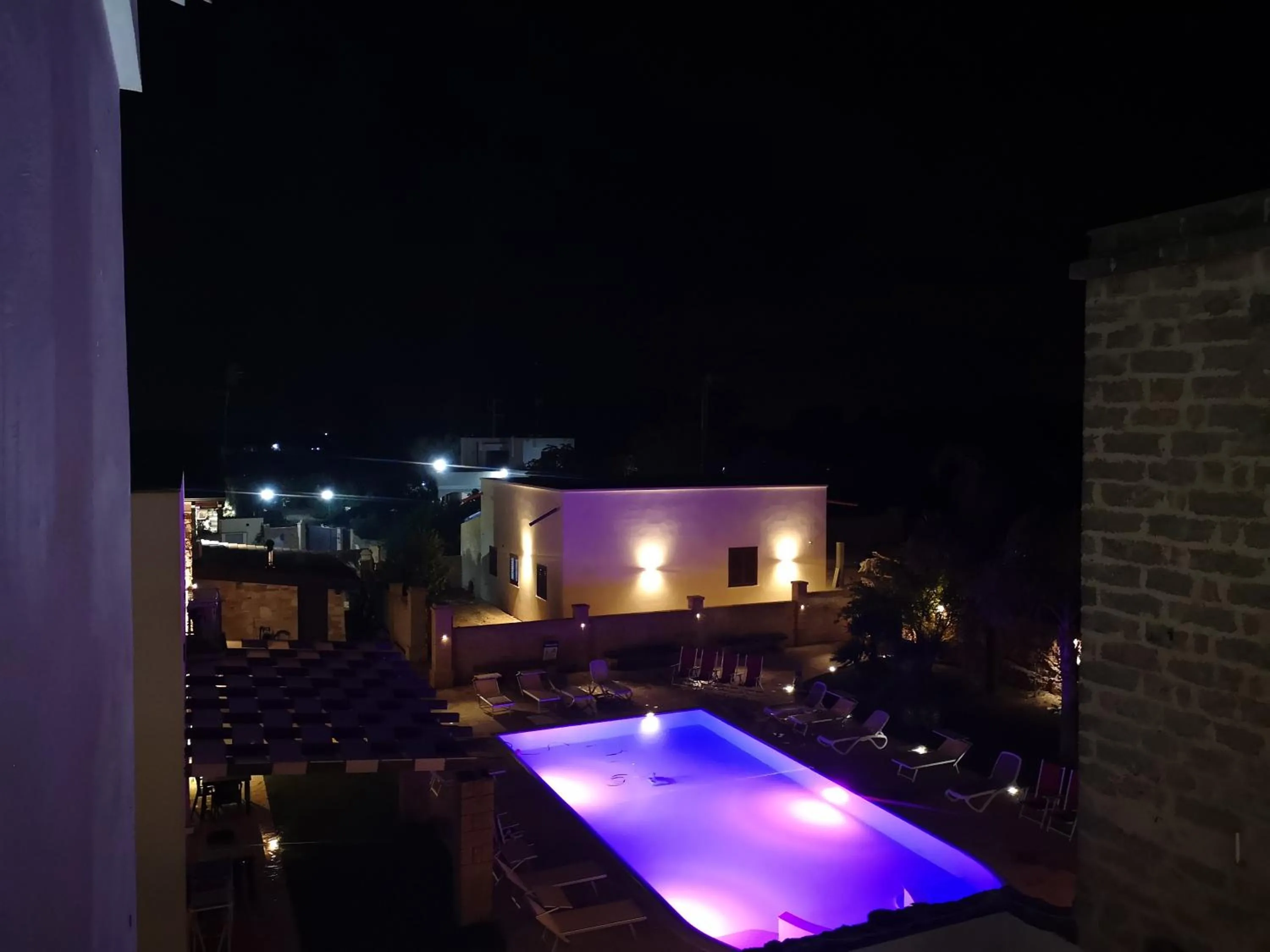 Pool view in Casale Salento