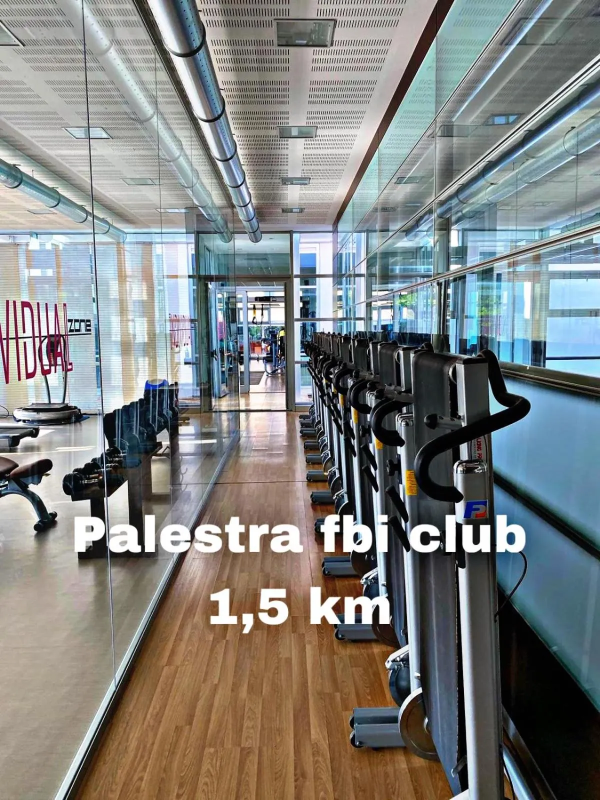 Fitness centre/facilities in Hotel Adria