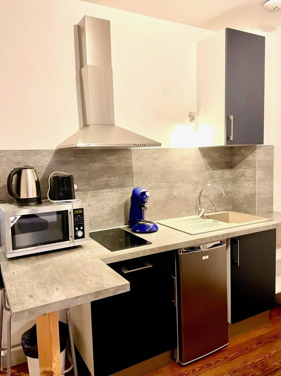 Kitchen or kitchenette in Baionakoa Résidence