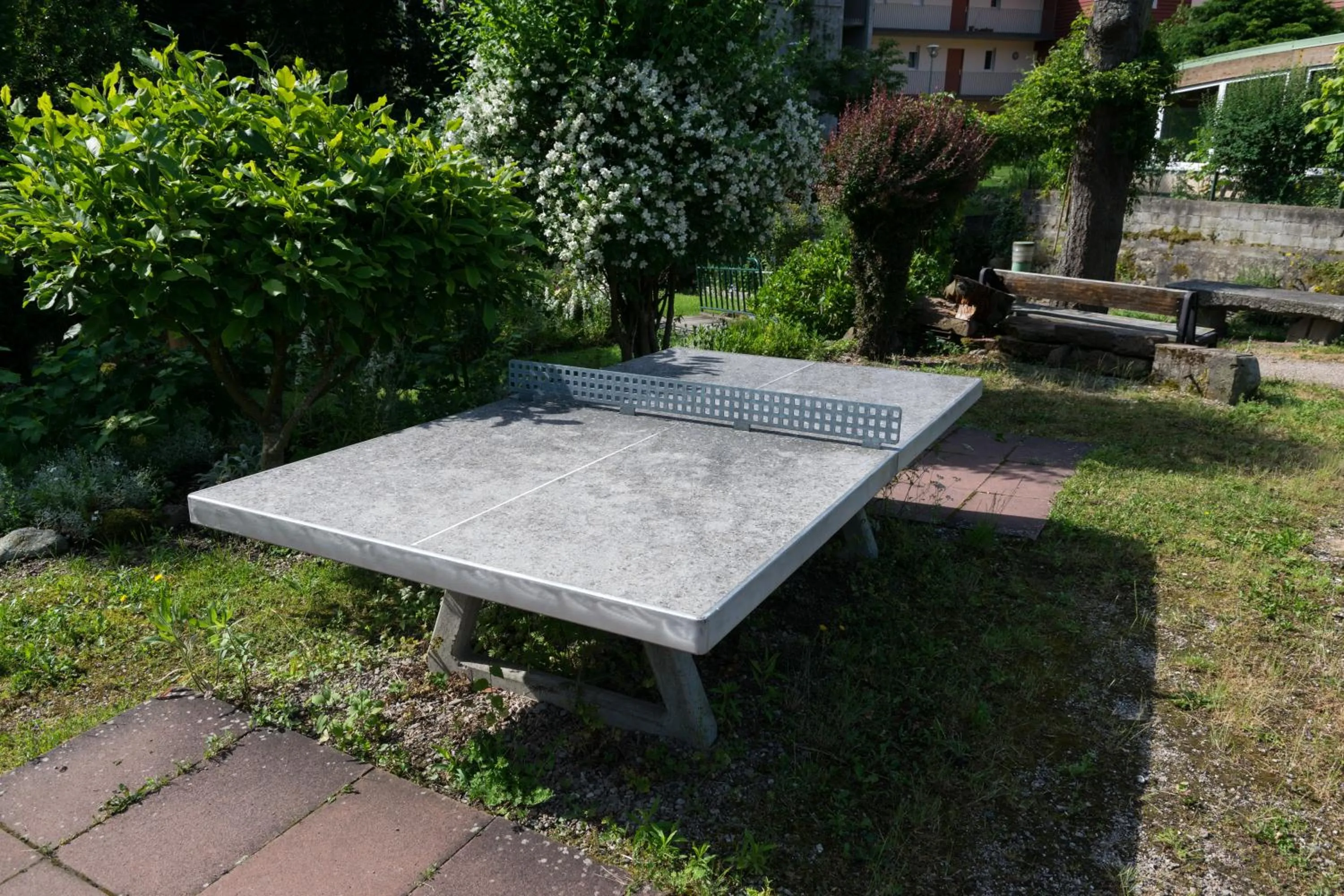 Garden, Table Tennis in Hotel Restaurant le Faudé