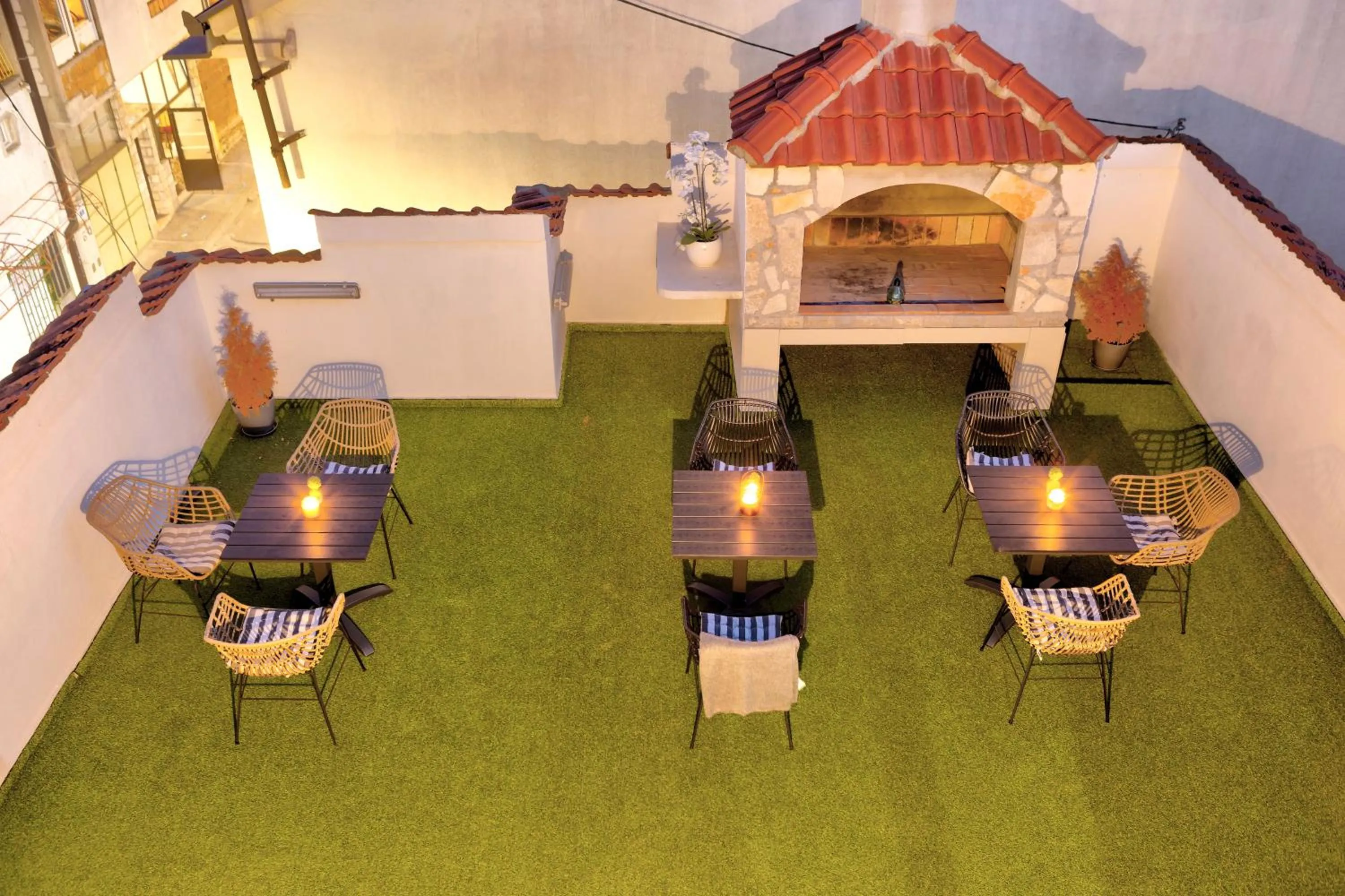 Balcony/Terrace in Hotel Sinan Han