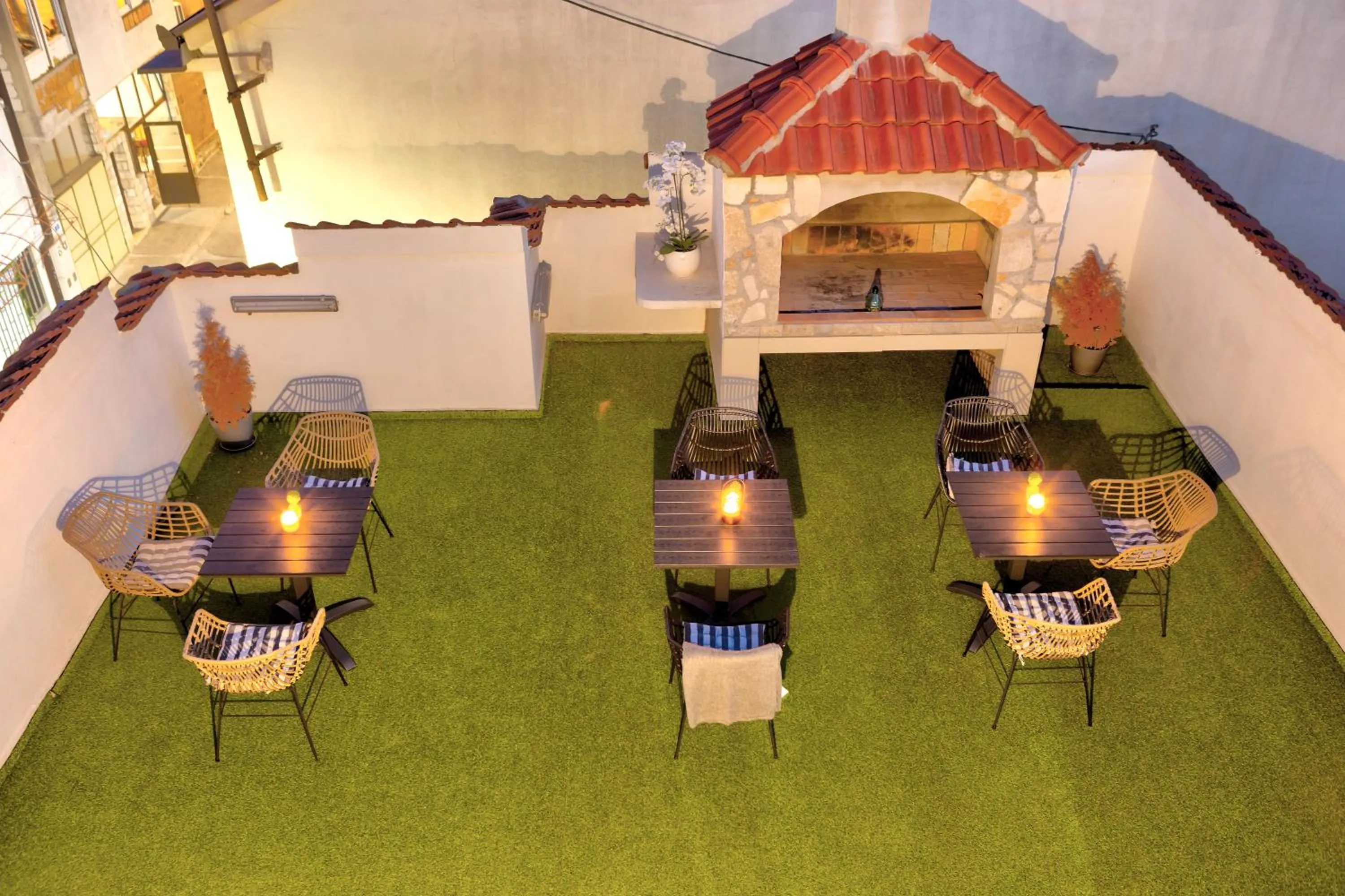 Balcony/Terrace in Hotel Sinan Han