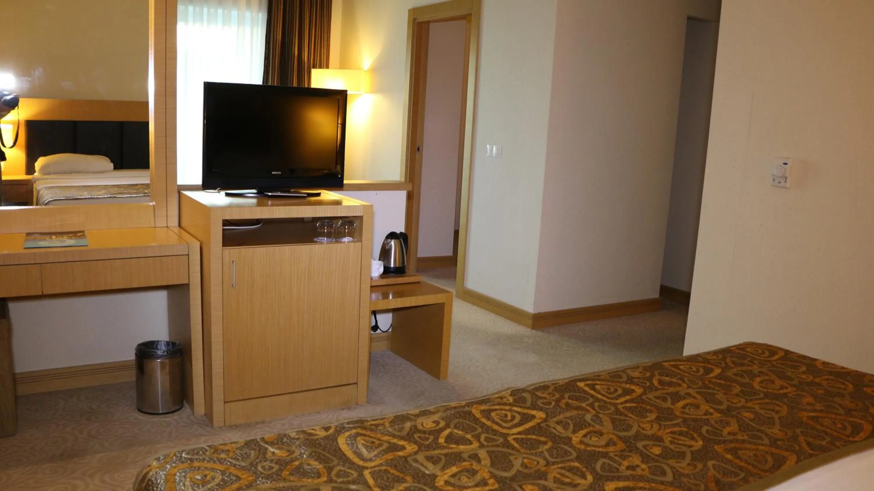 Bed in Adrina Termal Health & SPA Hotel