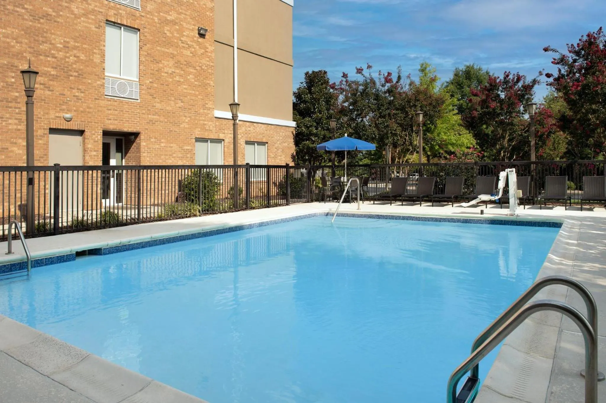 Swimming pool in Holiday Inn Express Hotel & Suites Greensboro - Airport Area by IHG