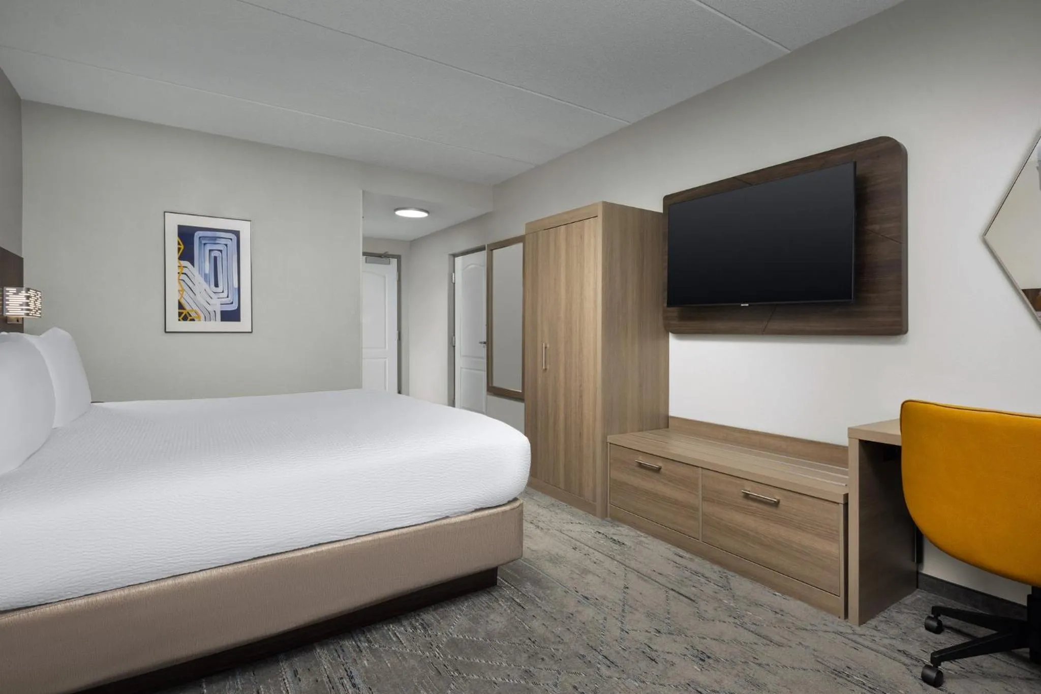 Photo of the whole room, Bed in Holiday Inn Express Hotel & Suites Greensboro - Airport Area by IHG