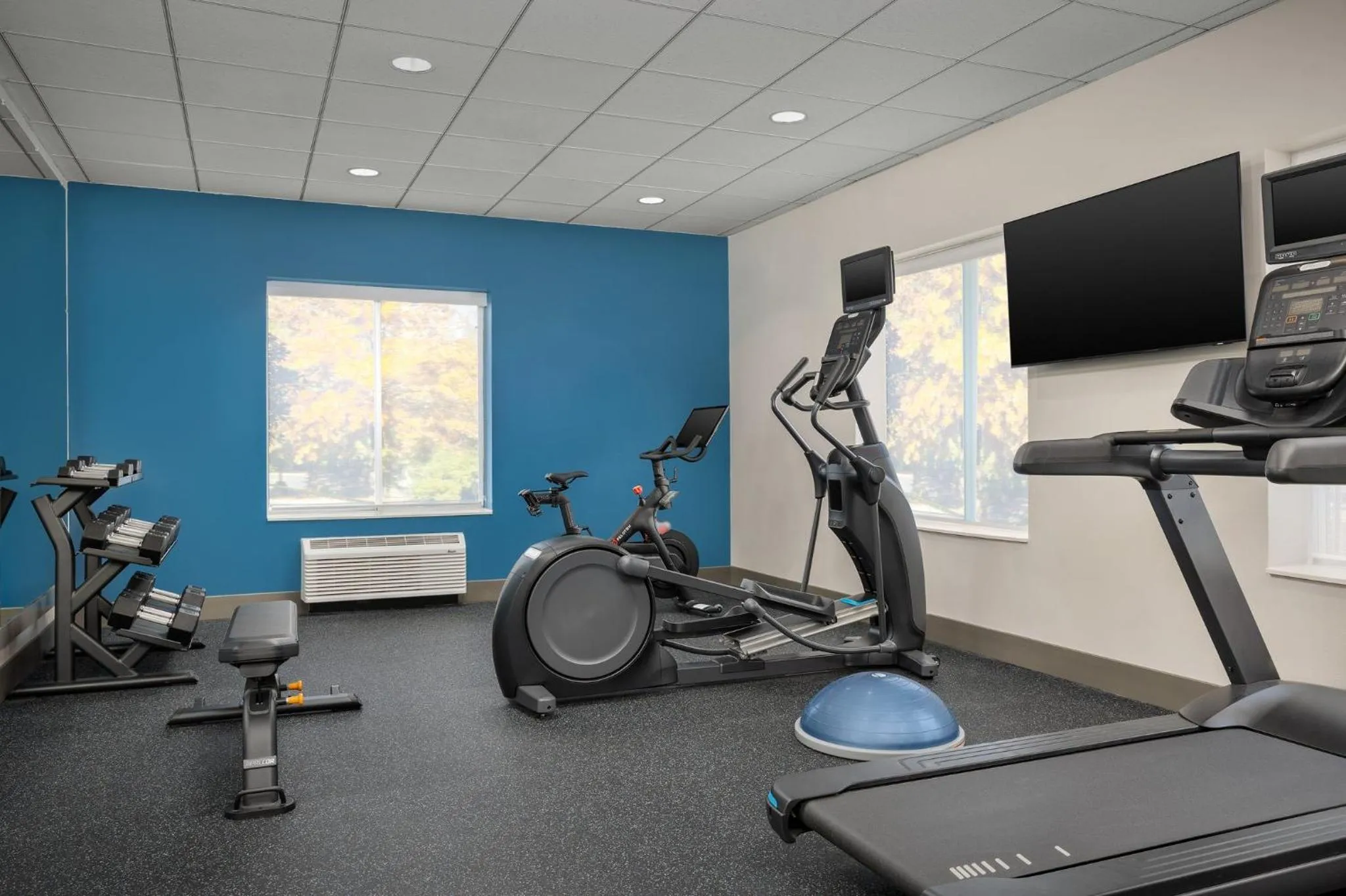 Fitness centre/facilities in Holiday Inn Express Hotel & Suites Greensboro - Airport Area by IHG