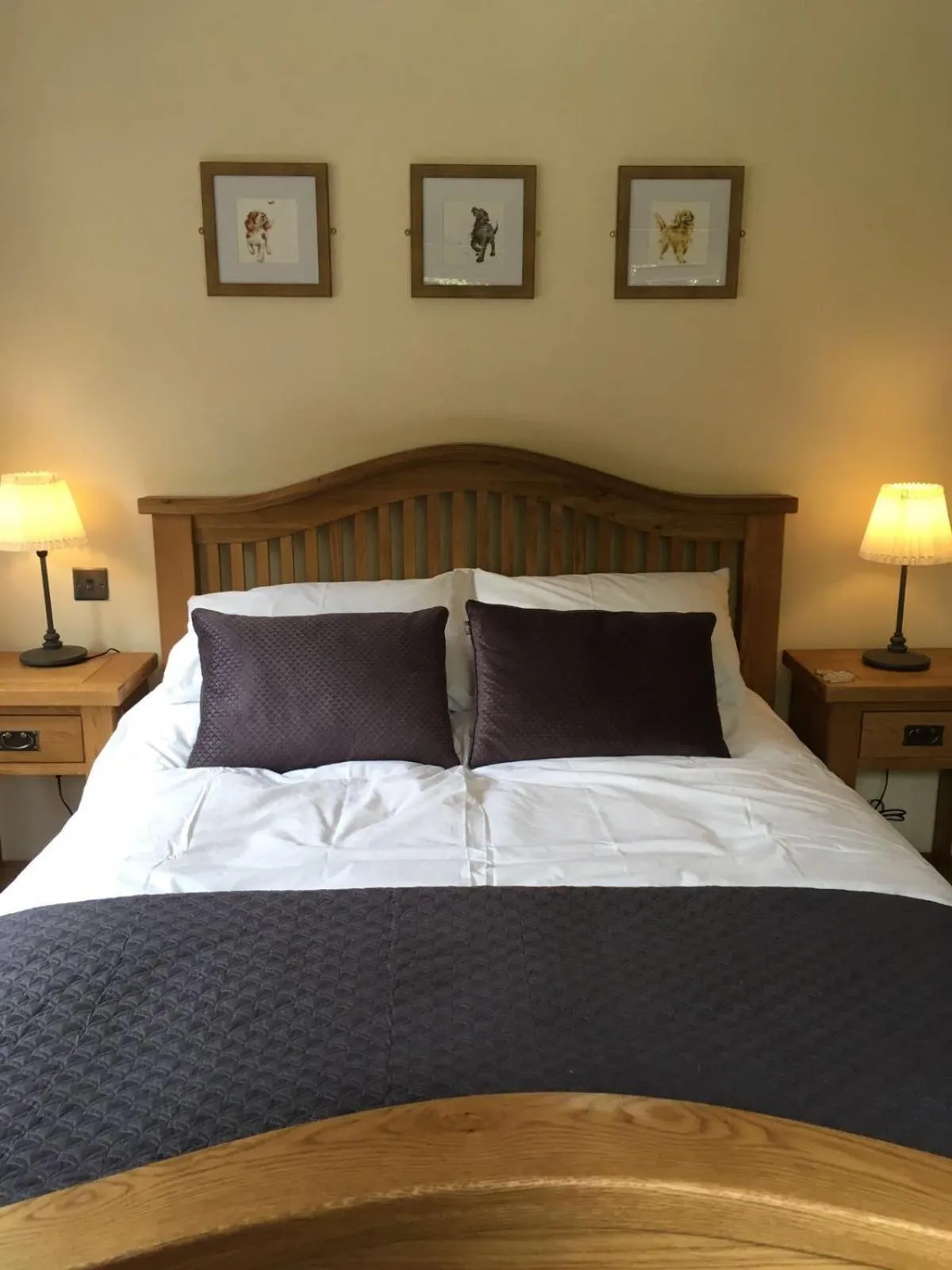 Bed in Shellow Lane Lodges